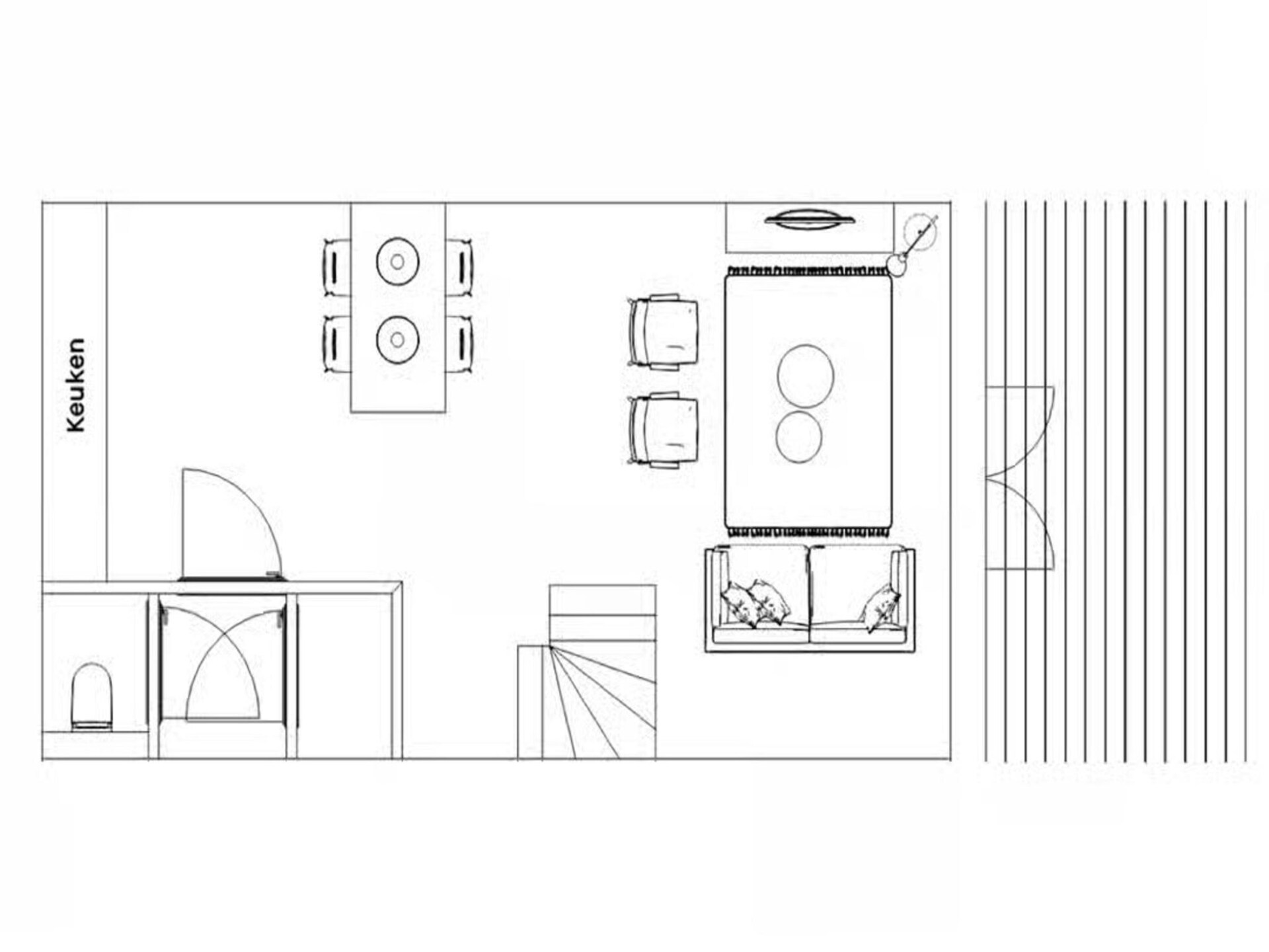 Plein 40 Lodge 7: Ruim familieappartement op 150m van het strand - foto 23