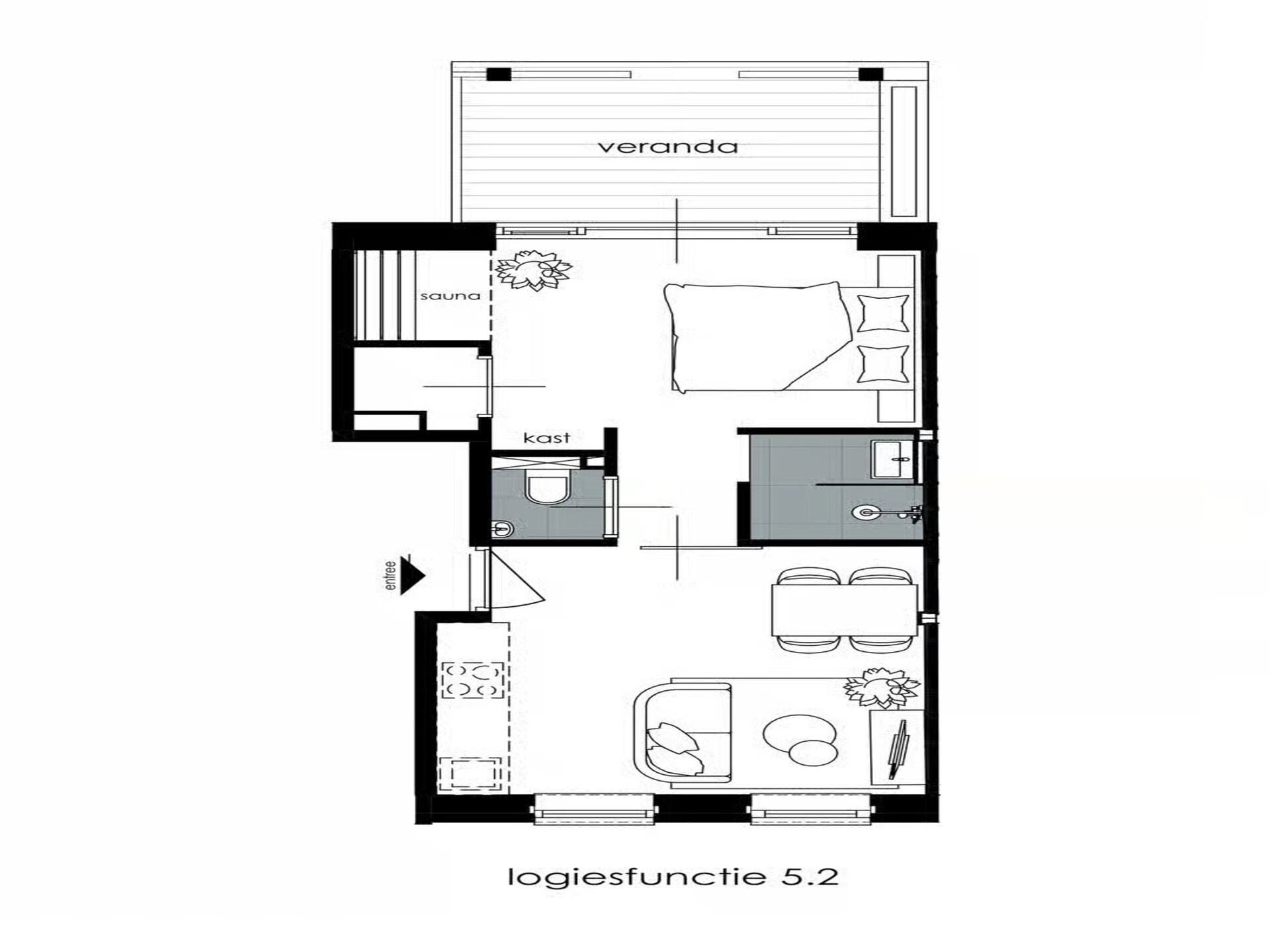 Plein 40 Lodge 9: Luxe strandappartement met privésauna in hartje Zoutelande - foto 15