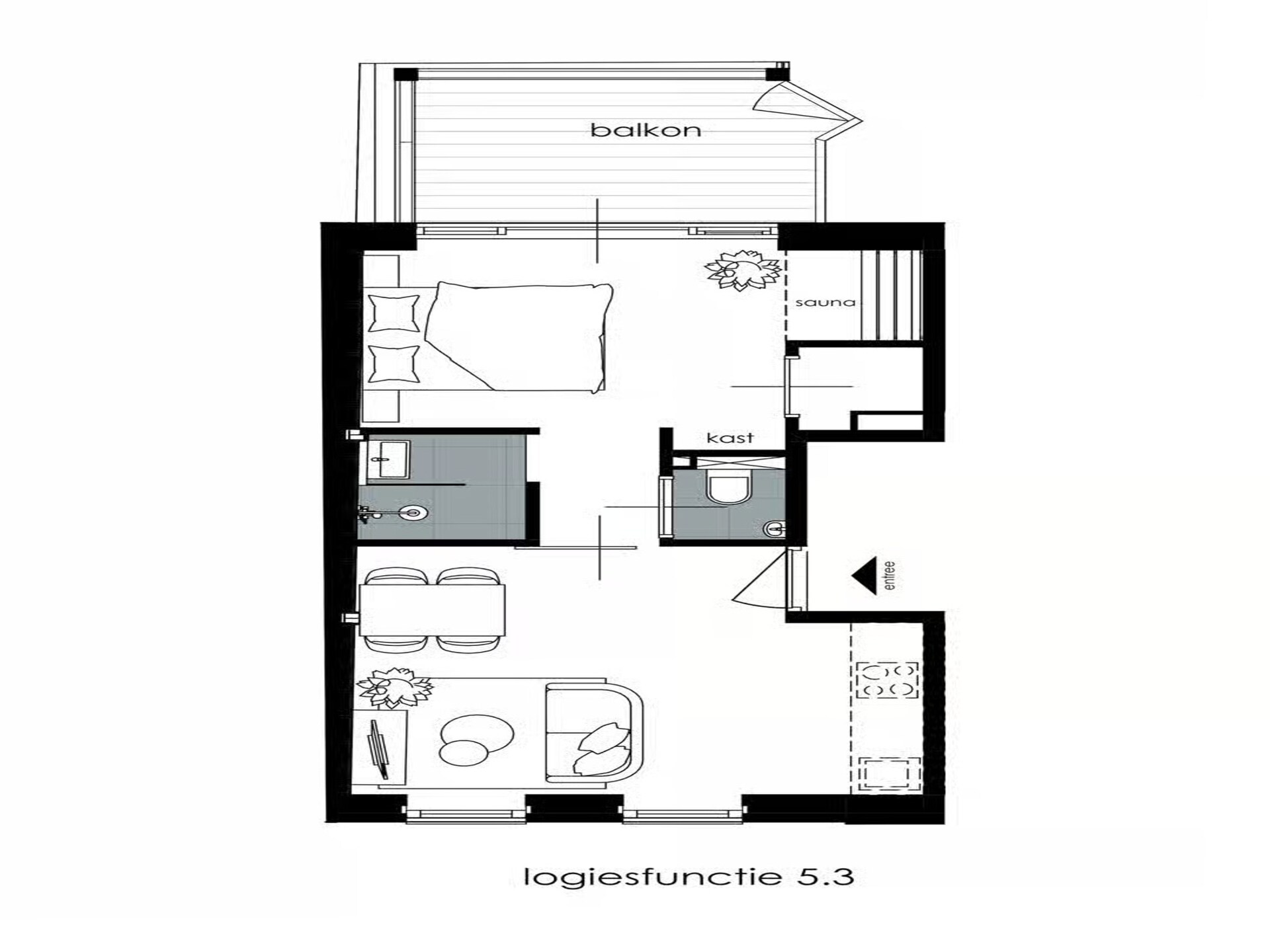 Plein 40 Lodge 12: luxe appartement met sauna en duinuitzicht in Zoutelande - foto 19
