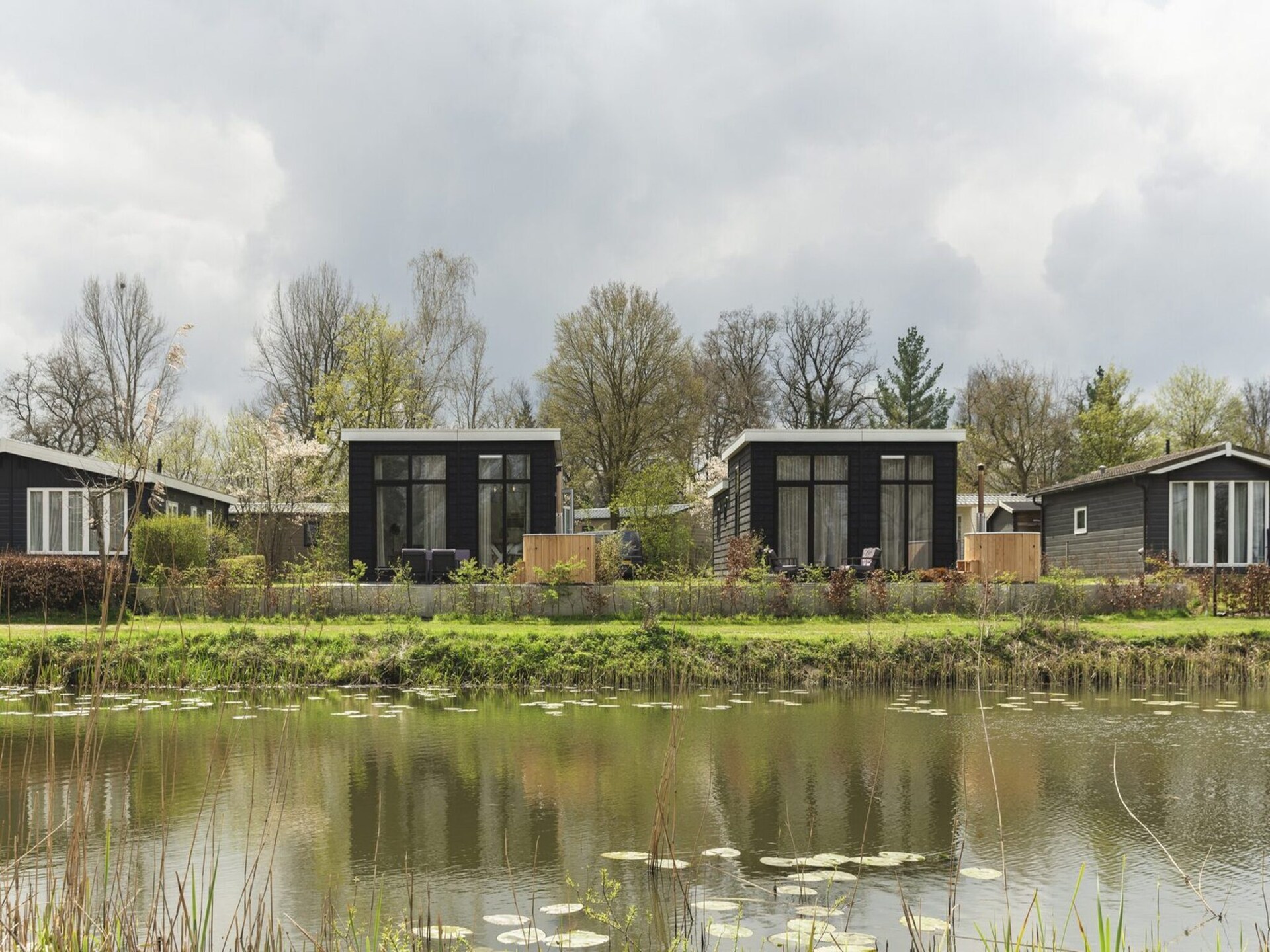 Rivierhut met hottub aan de Regge in Zuna voor 6 personen - foto 14