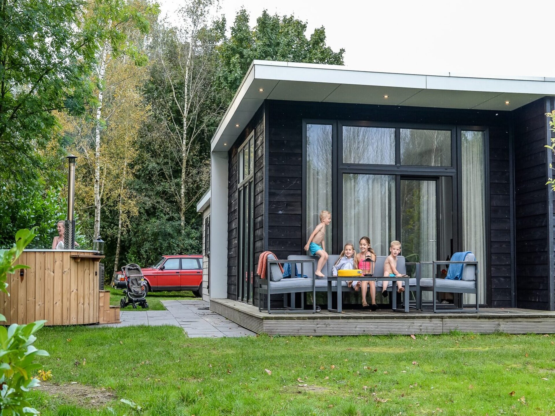 Rivierhut met hottub aan de Regge in Zuna voor 6 personen - foto 12