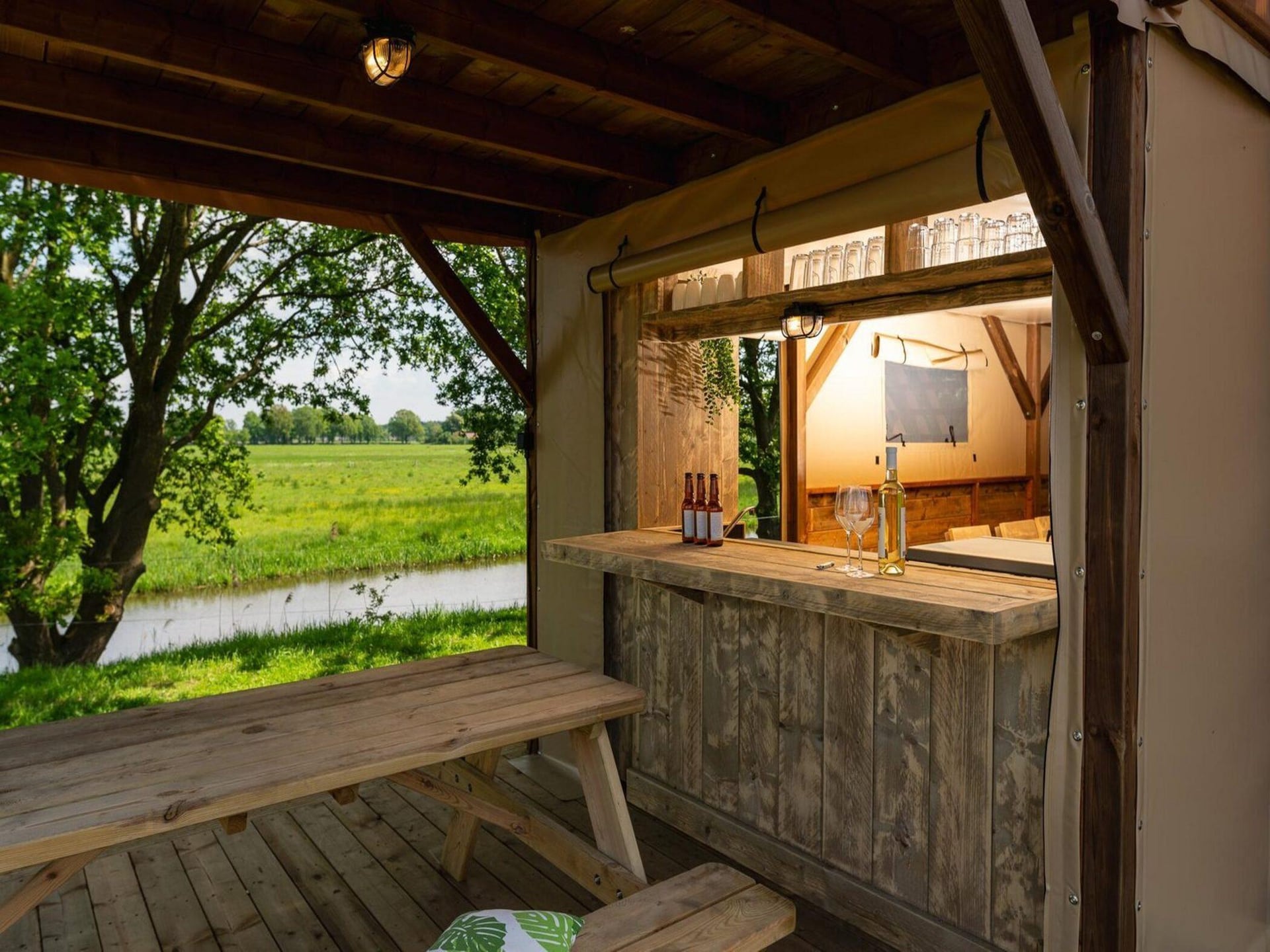 Uniek vakantiehuis in Zuna aan de rivier de Regge voor 6 personen - foto 9