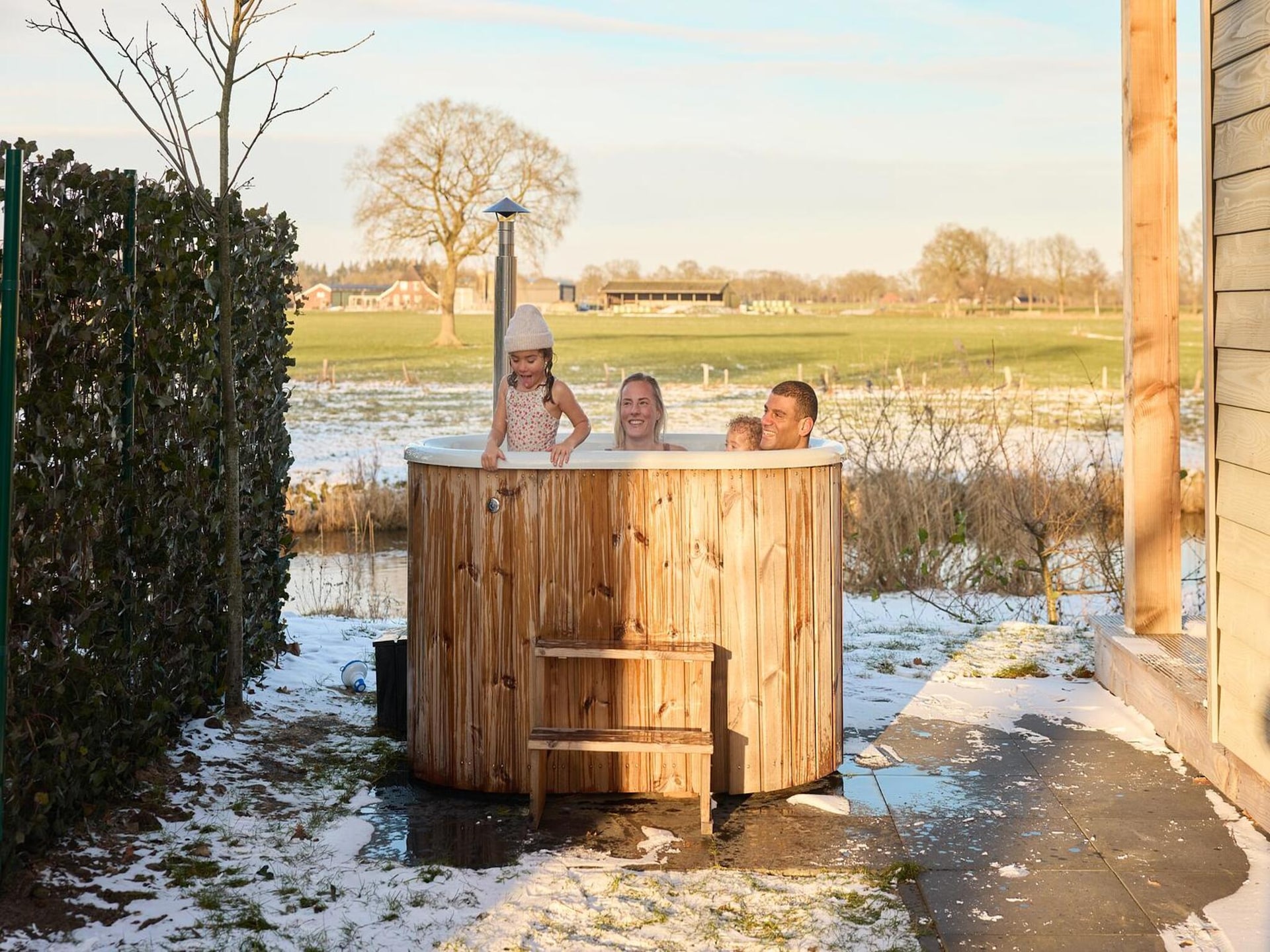 Luxe Wellnesslodge aan de Regge in Zuna voor 2 personen - foto 6