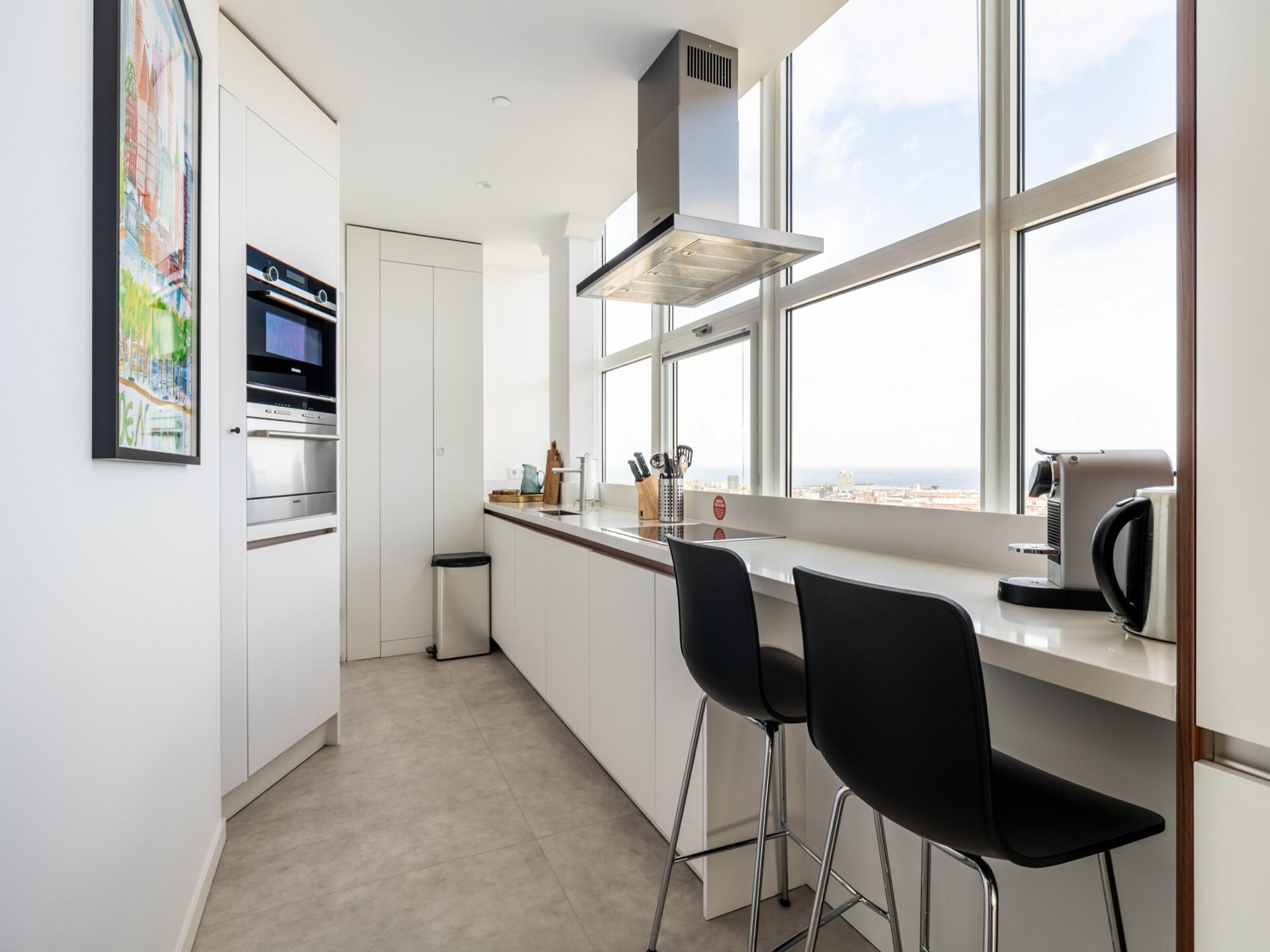 Licht penthouse met panoramisch uitzicht in historische toren, Den Haag - foto 10