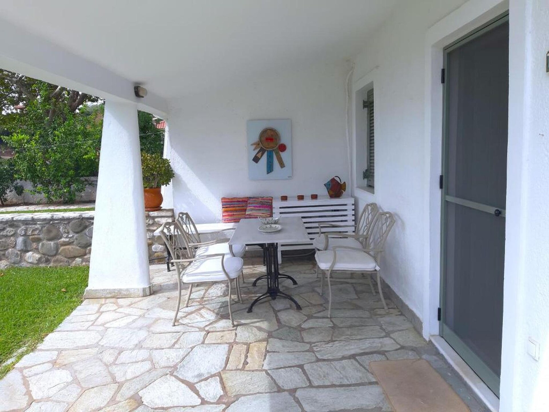 Beachfront Skaloma Villa: direct aan zee met 5 slaapkamers in Fokida - foto 37