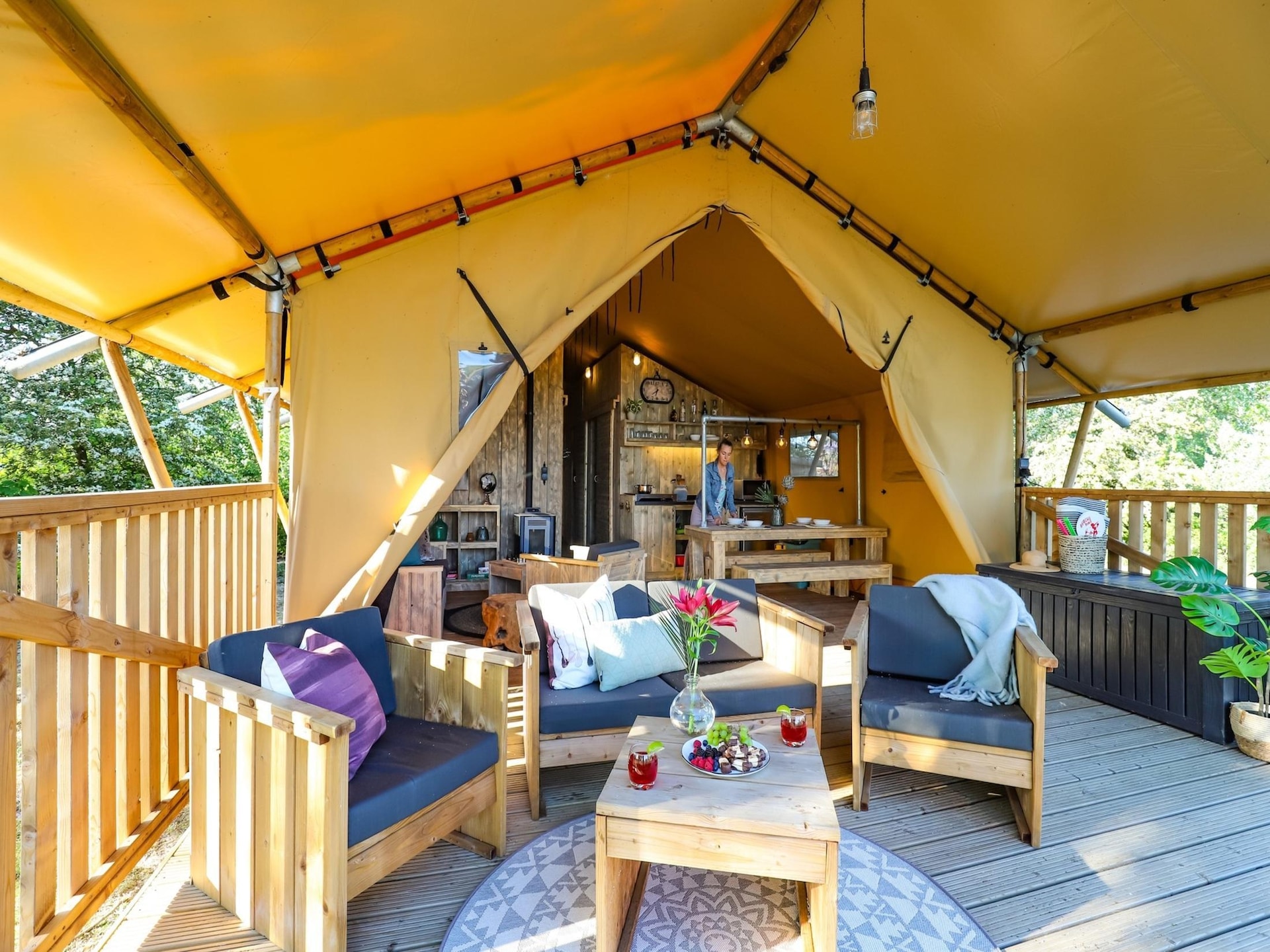 Luxe Safari Lodge XL in Almere voor 6 personen aan het IJmeer - foto 10