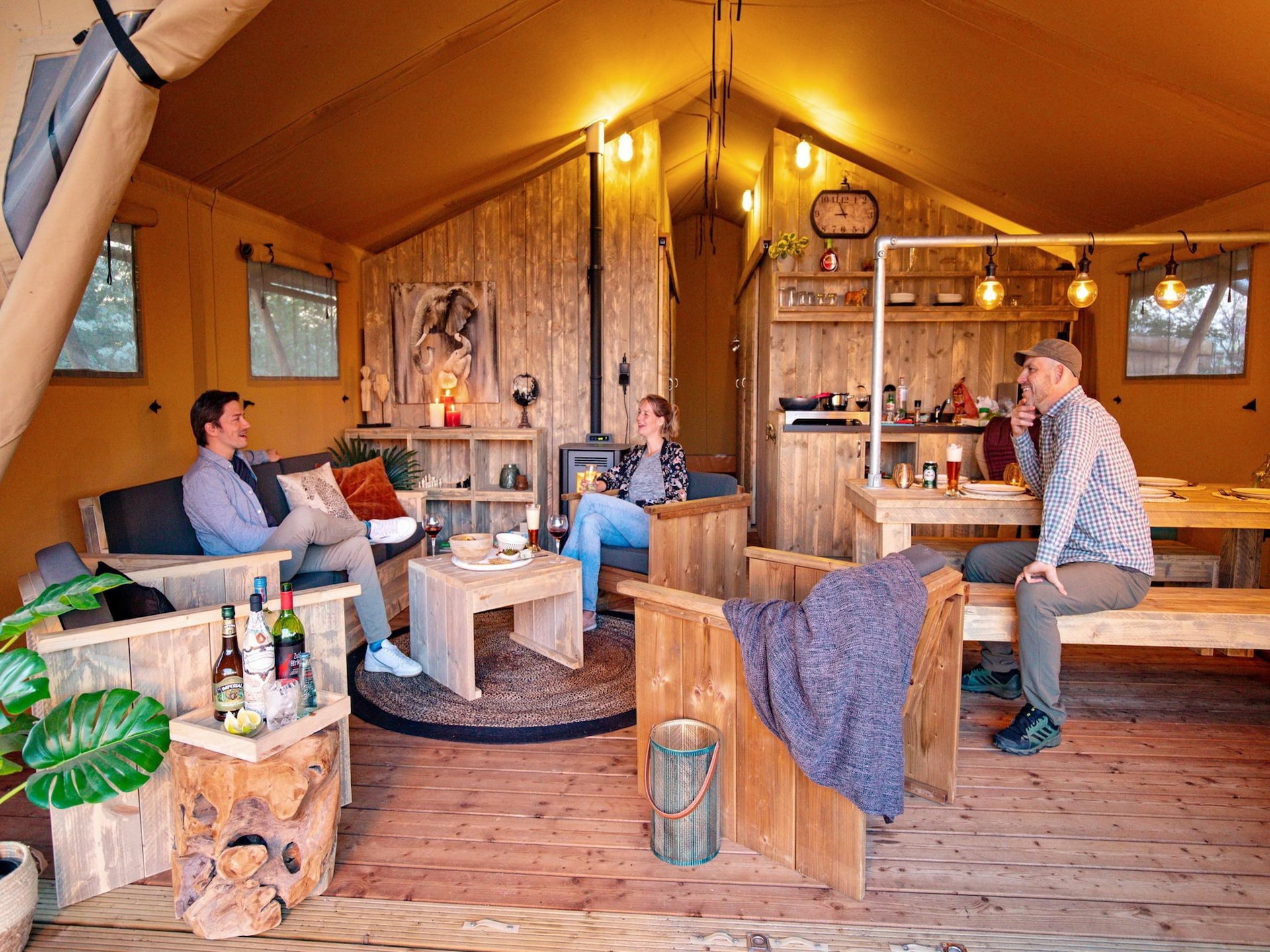 Luxe Safari Lodge XL in Almere voor 6 personen aan het IJmeer - foto 9