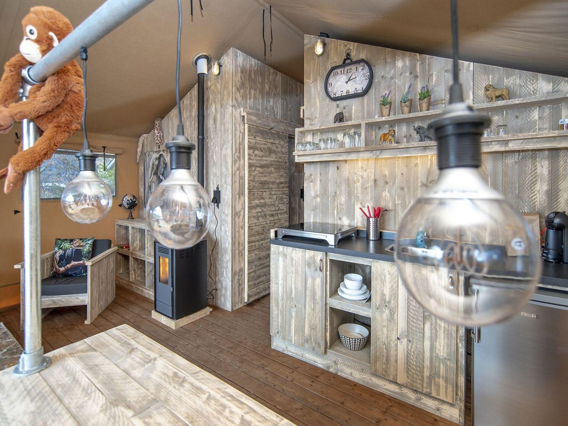 Luxe Safari Lodge XL in Almere voor 6 personen aan het IJmeer - foto 13