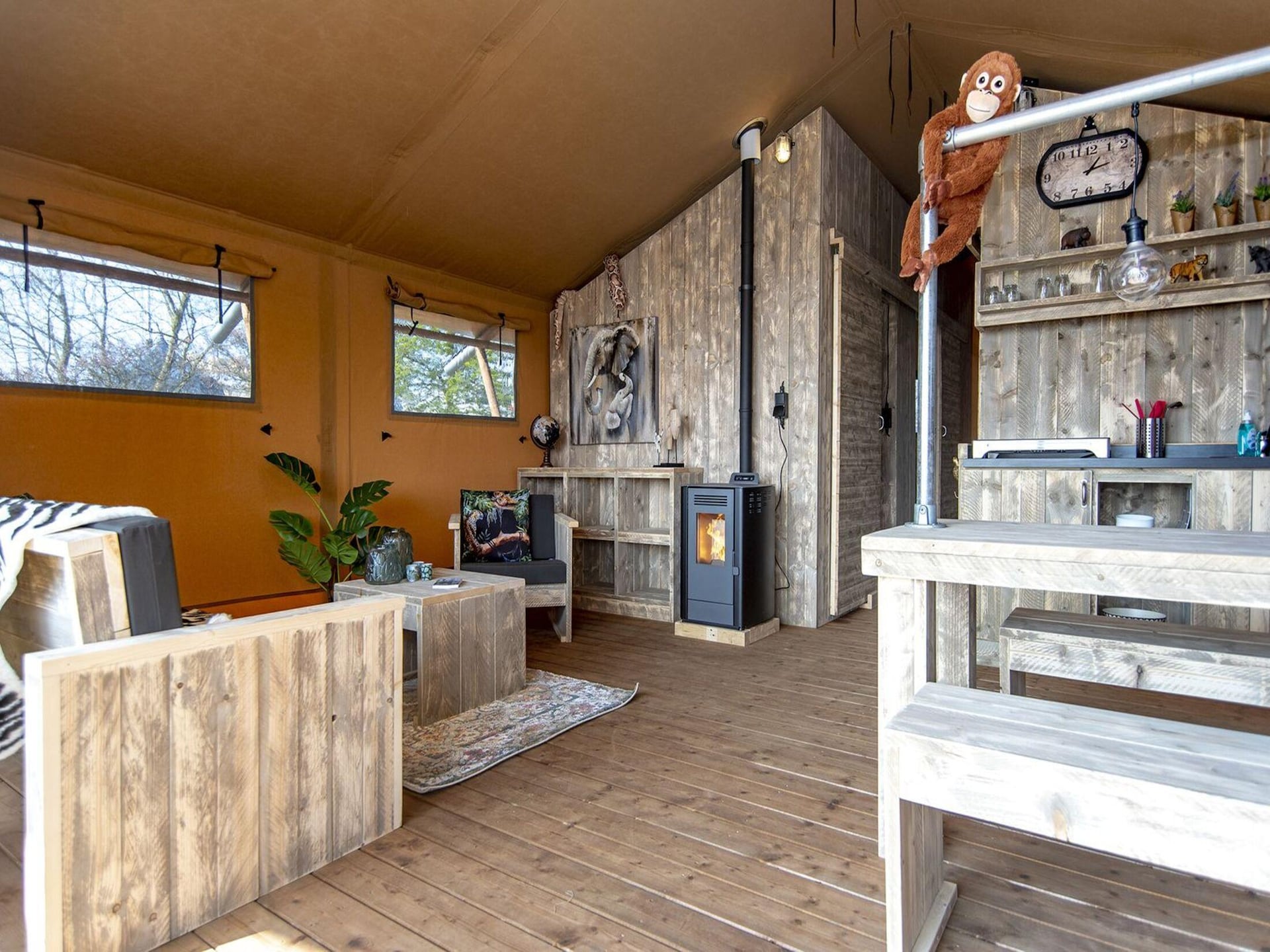 Luxe Safari Lodge XL in Almere voor 6 personen aan het IJmeer - foto 2