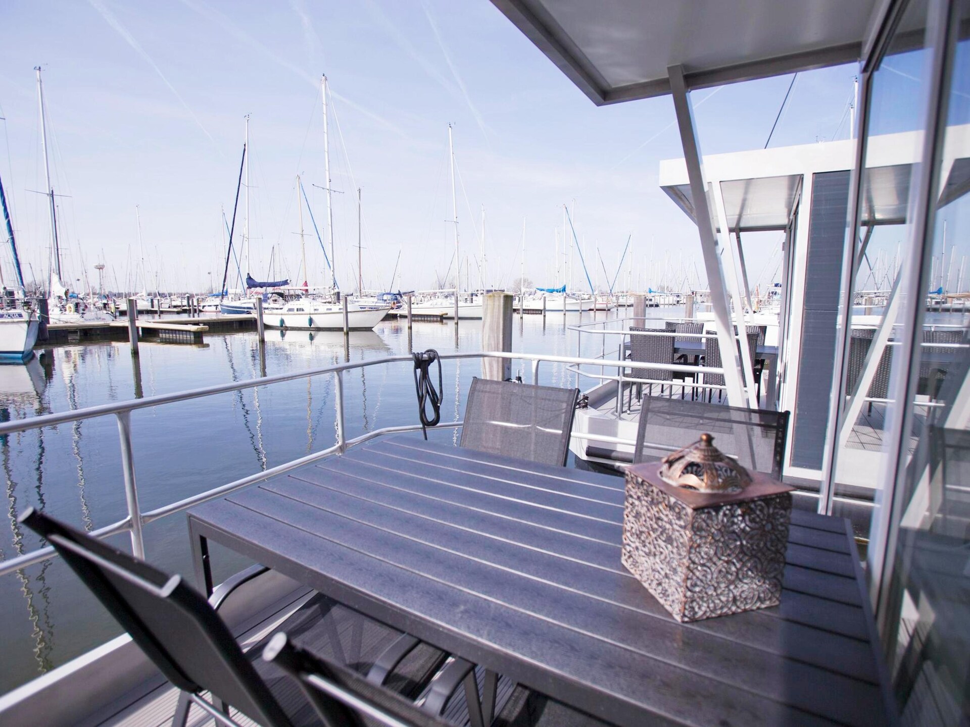 Stijlvolle woonboot met dakterras in Marina Muiderzand, Almere - foto 25
