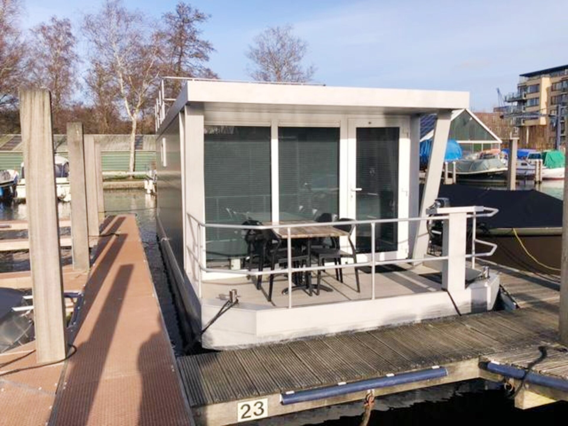 Unieke woonboot met dakterras aan de Nieuwe Meer, Amsterdam - foto 13