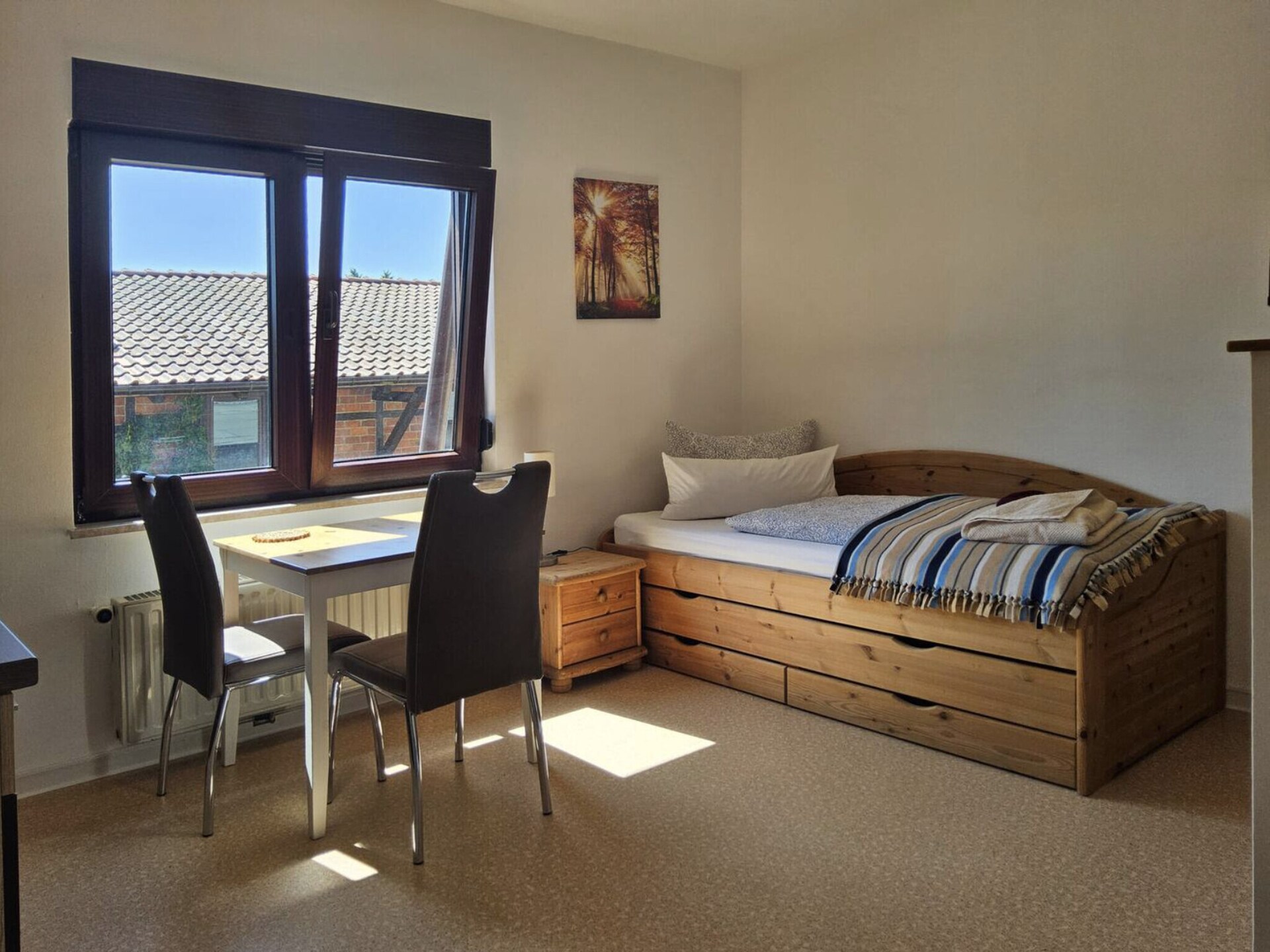 Knus 1-persoons appartement in Friedrichsbrunn, Hartz - 12m² - foto 3