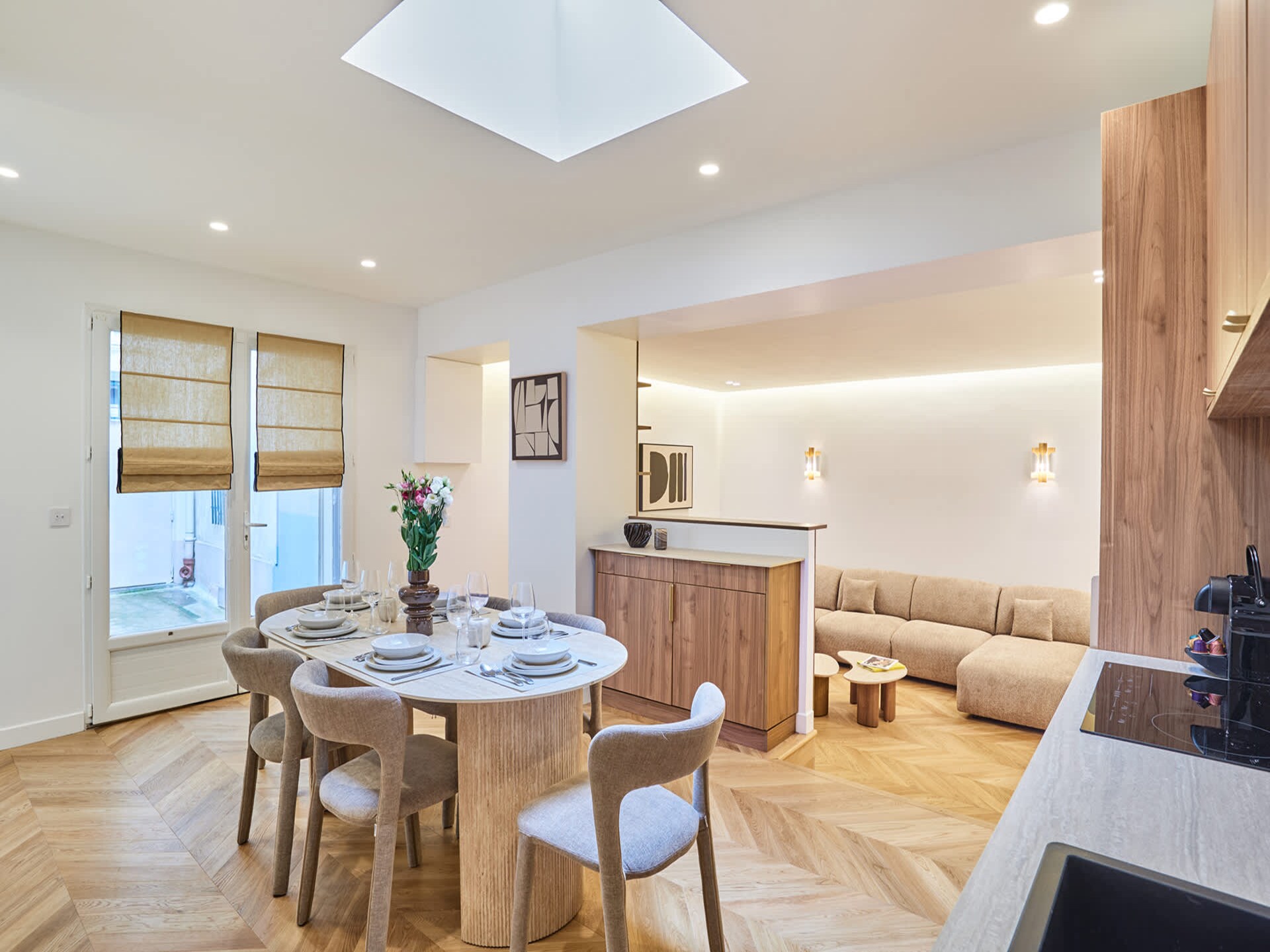 Ruim appartement voor 6 aan Canal Saint-Martin, 10e arrondissement - foto 10