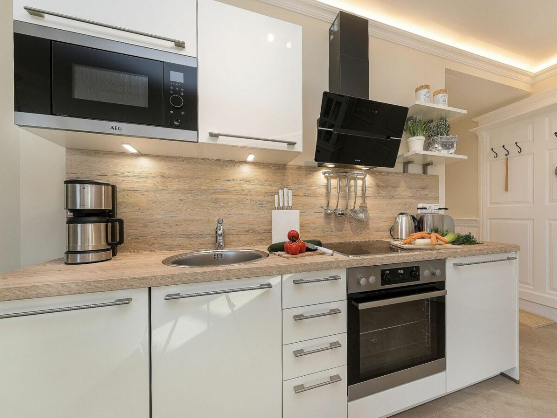 Luxe appartement met open haard en gedeeltelijk zeezicht in Zingst - foto 21