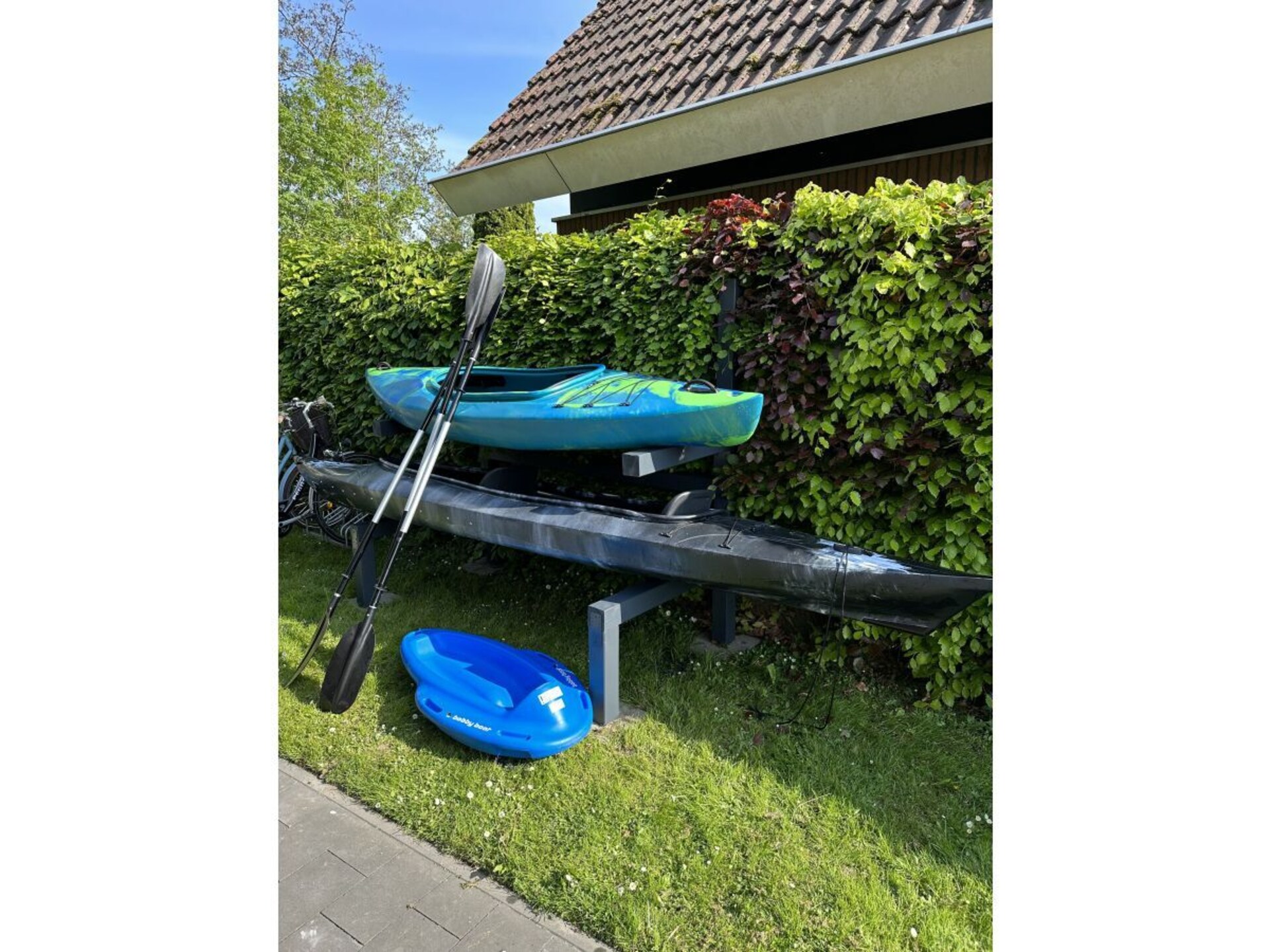 Modern vakantiehuis aan het IJsselmeer met strandtuin en eigen aanlegsteiger - foto 18