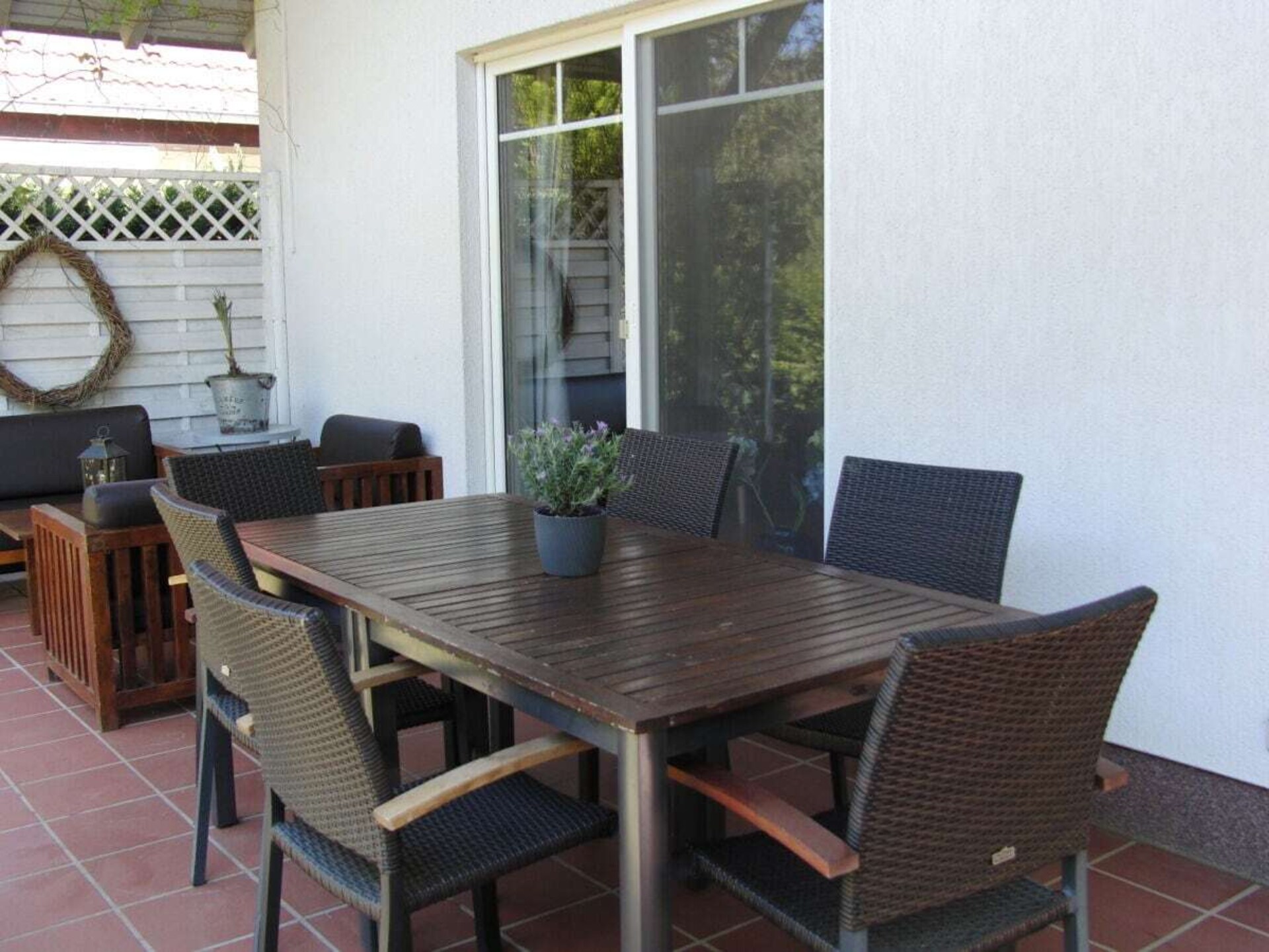 Licht vakantiehuis in Silz voor 6 personen met overdekt terras - foto 4