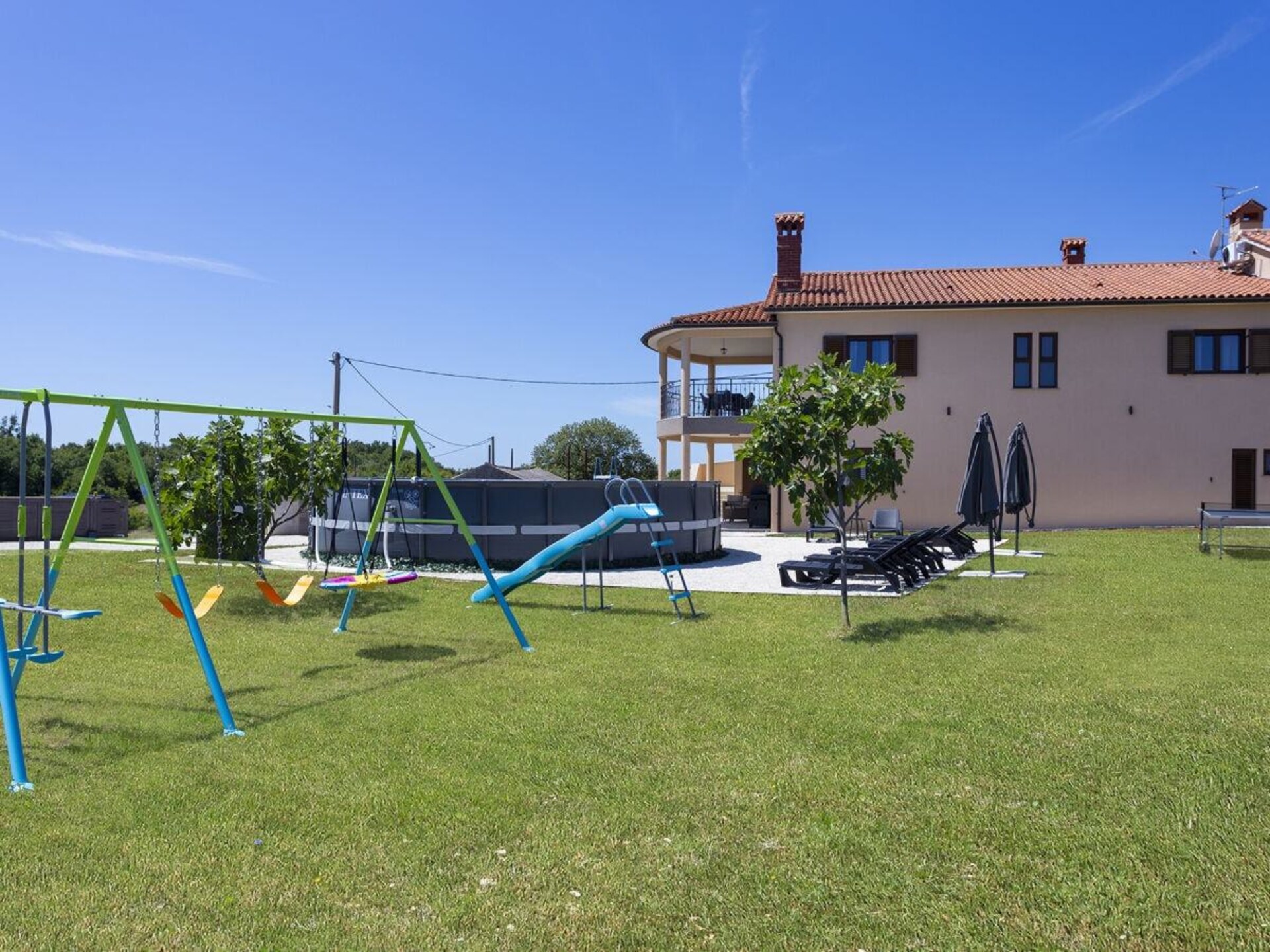 Ruim vakantiehuis voor 7 in Barban met privézwembad en zeezicht - foto 4