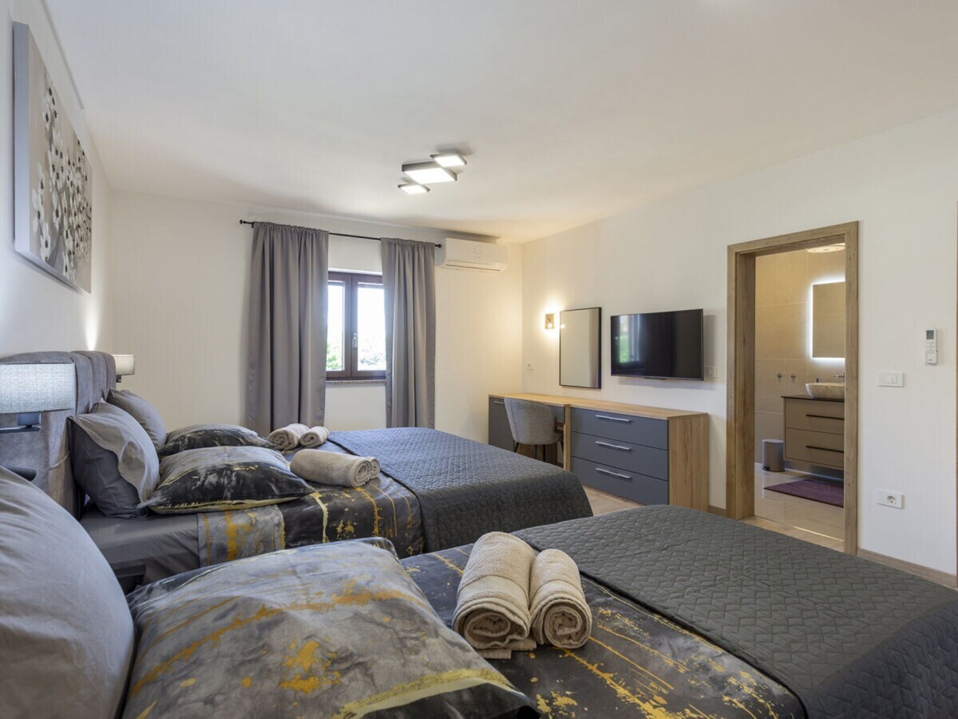 Ruim vakantiehuis voor 7 in Barban met privézwembad en zeezicht - foto 30
