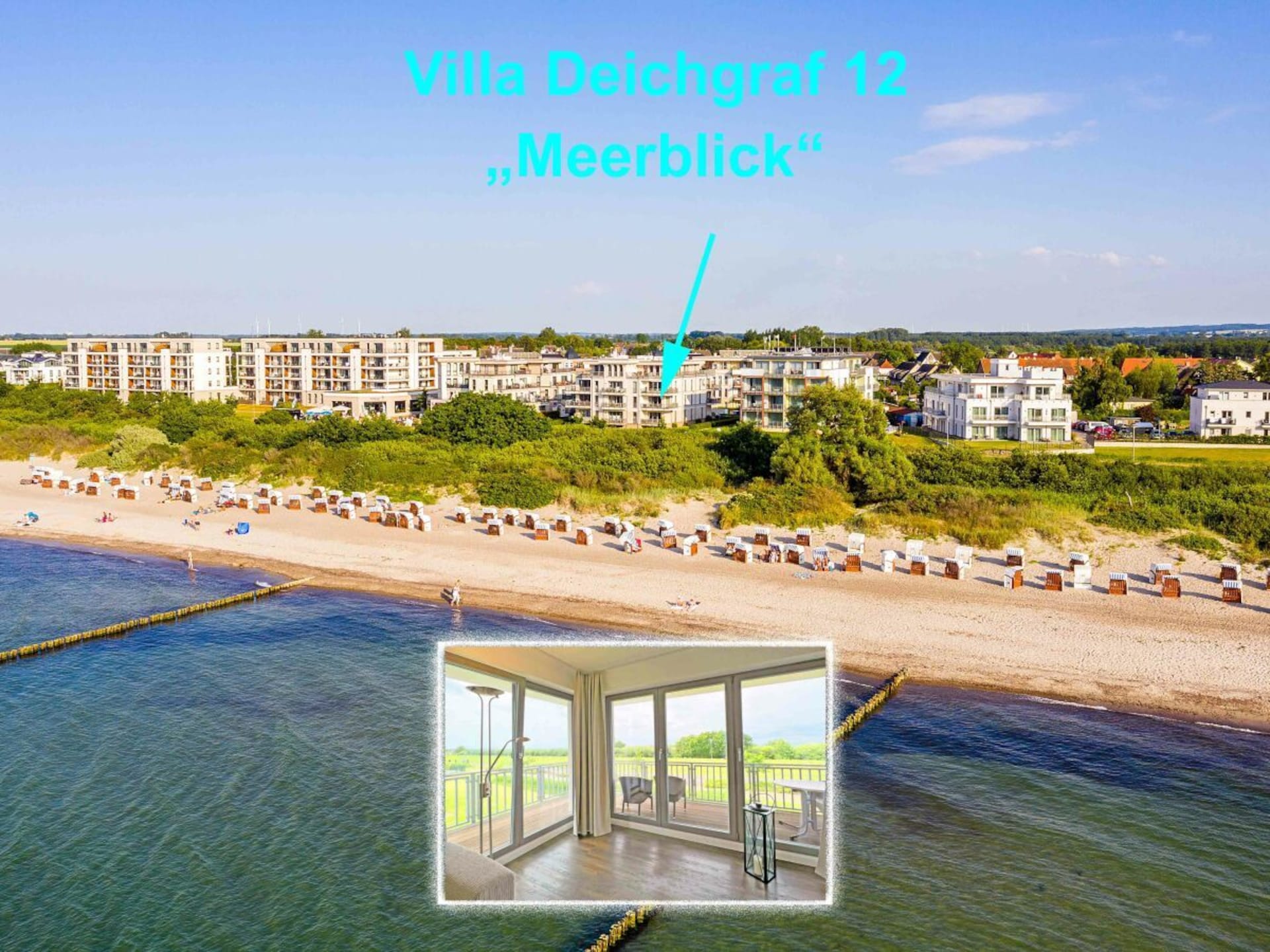 Appartement met direct uitzicht op de Oostzee en balkon op de eerste rij - foto 37