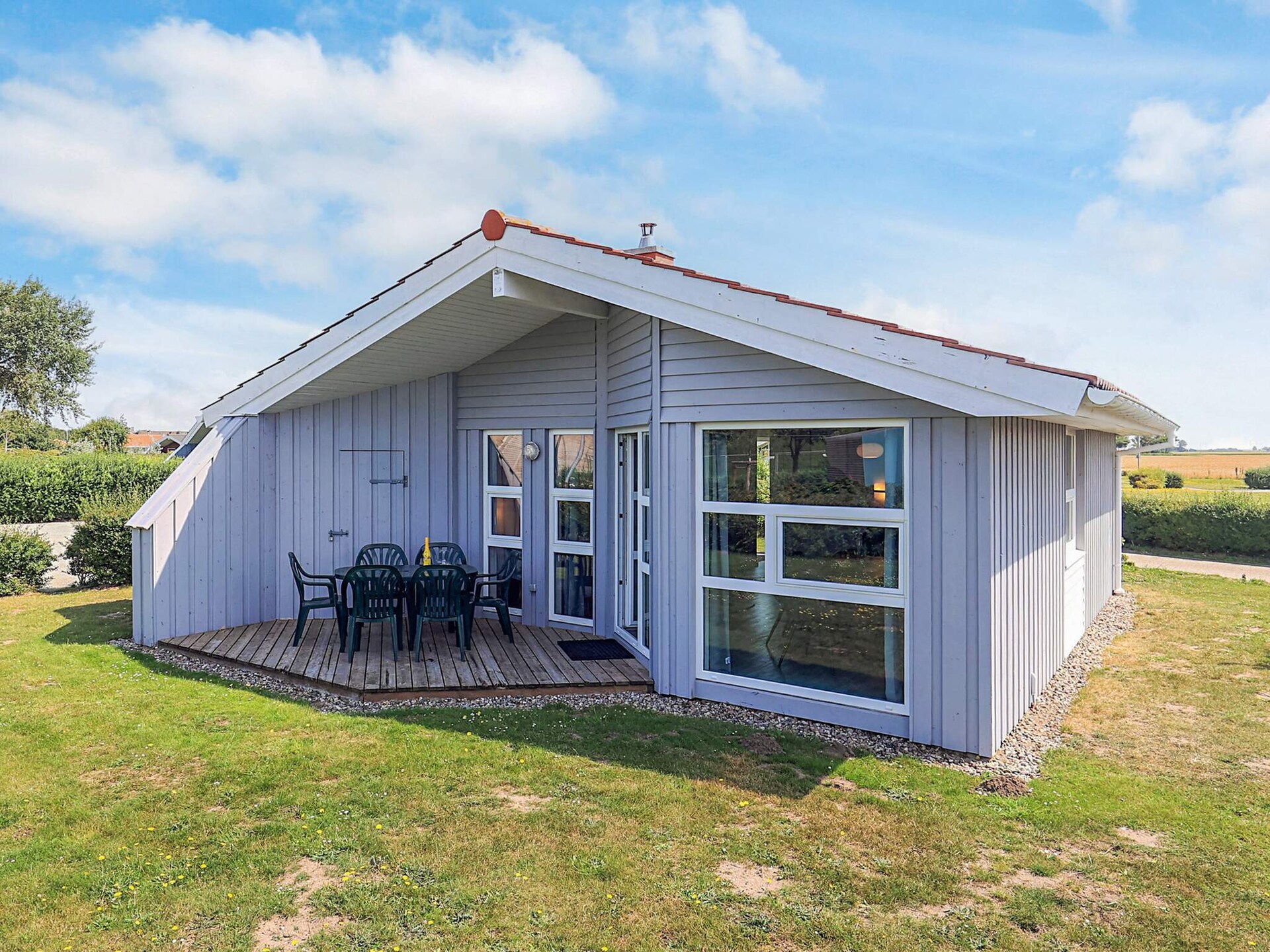 Aan zee: Modern vakantiehuis in Deense stijl in Friedrichskoog - foto 1