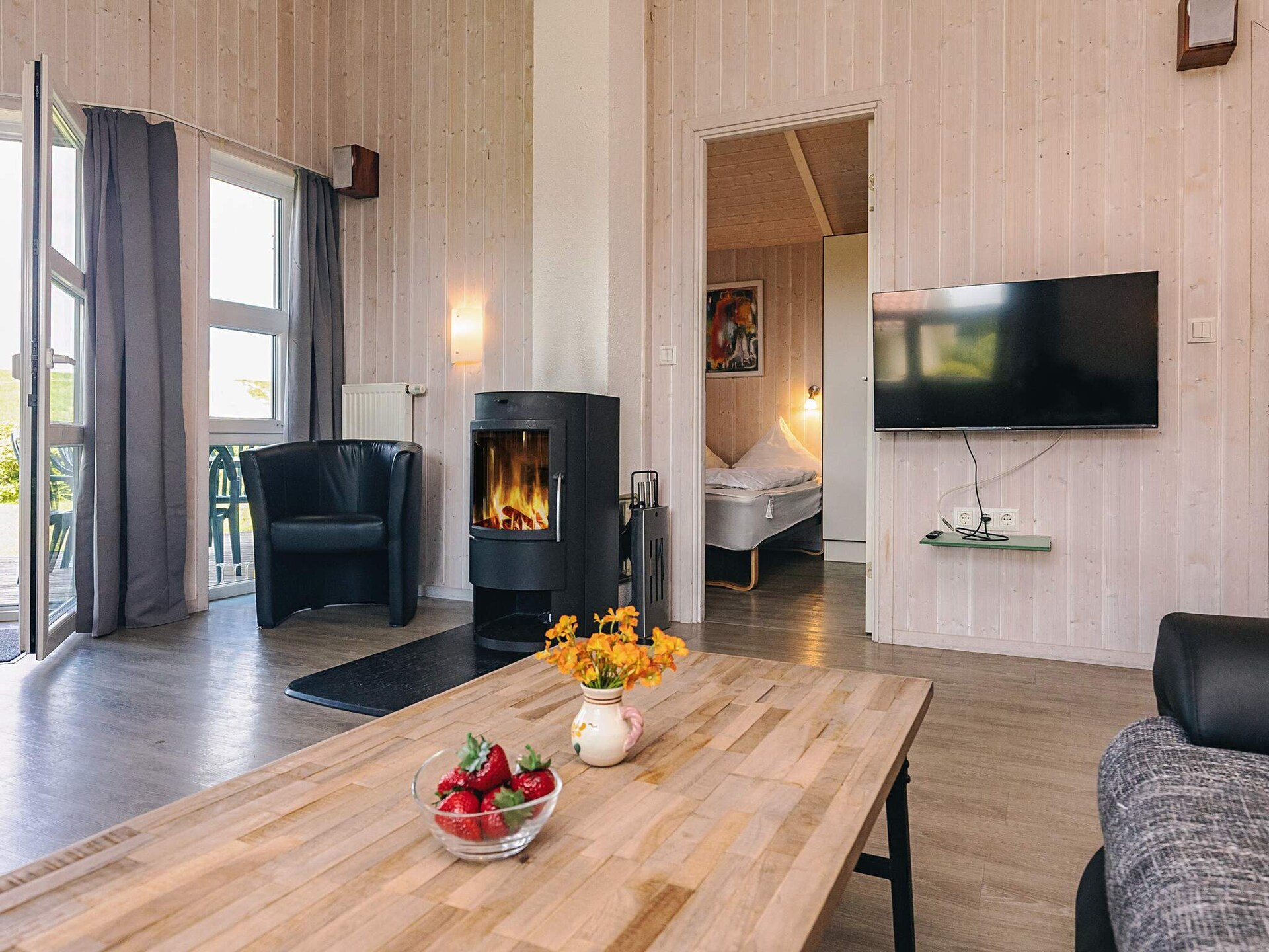 Aan zee: Modern vakantiehuis in Deense stijl in Friedrichskoog - foto 30