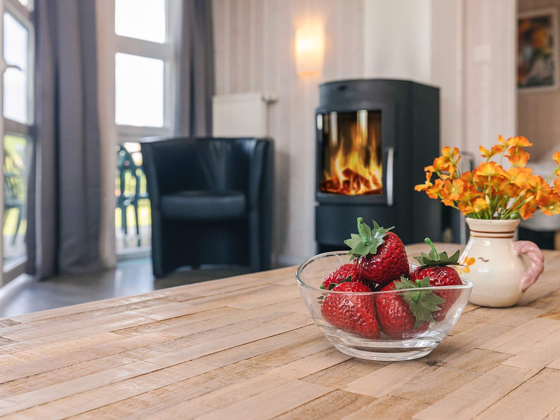 Aan zee: Modern vakantiehuis in Deense stijl in Friedrichskoog - foto 34