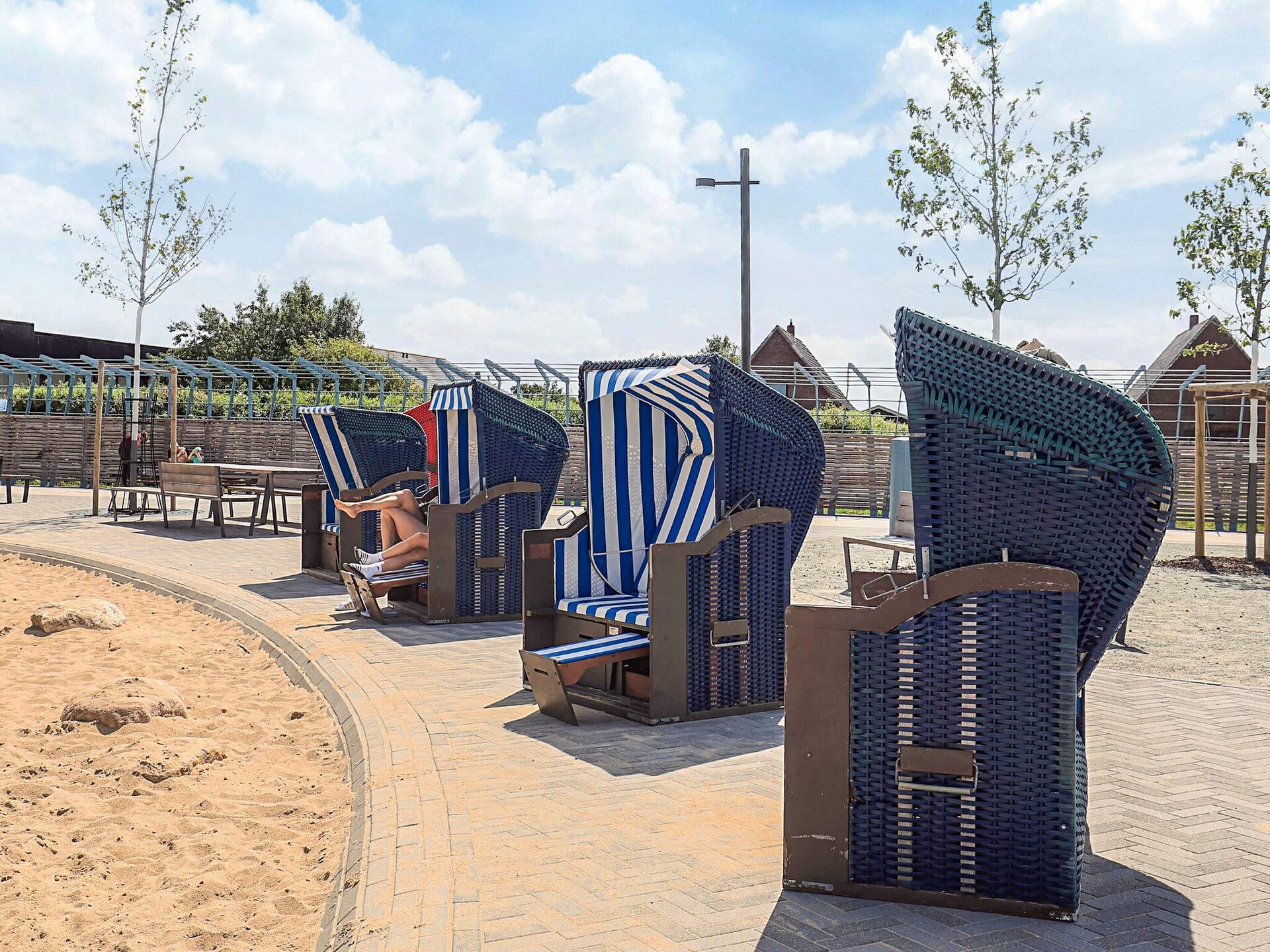 Aan zee: Modern vakantiehuis in Deense stijl in Friedrichskoog - foto 11