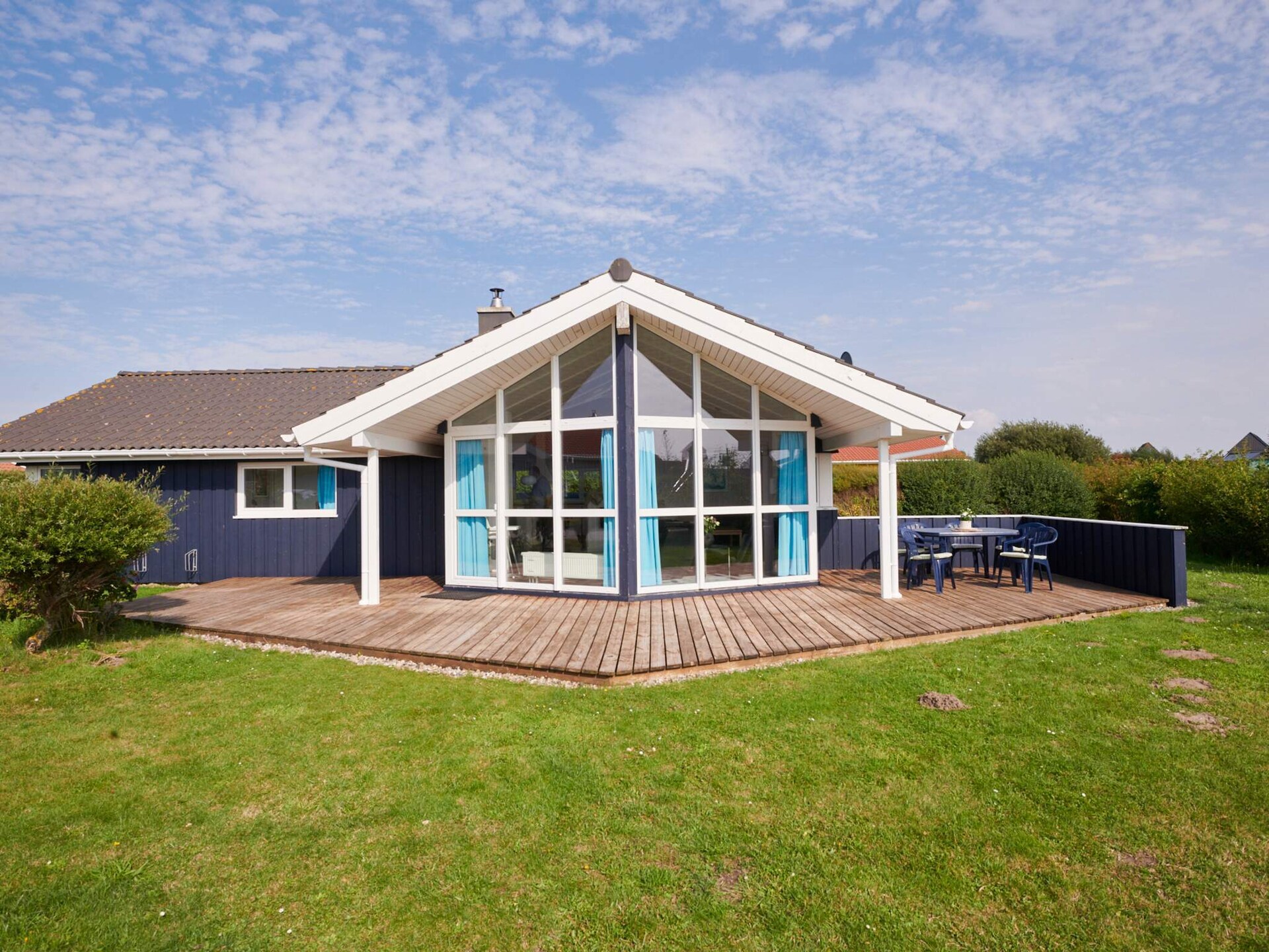 Vrijstaand vakantiehuis in Deense stijl met sauna, whirlpool en uitzicht op zee - foto 1