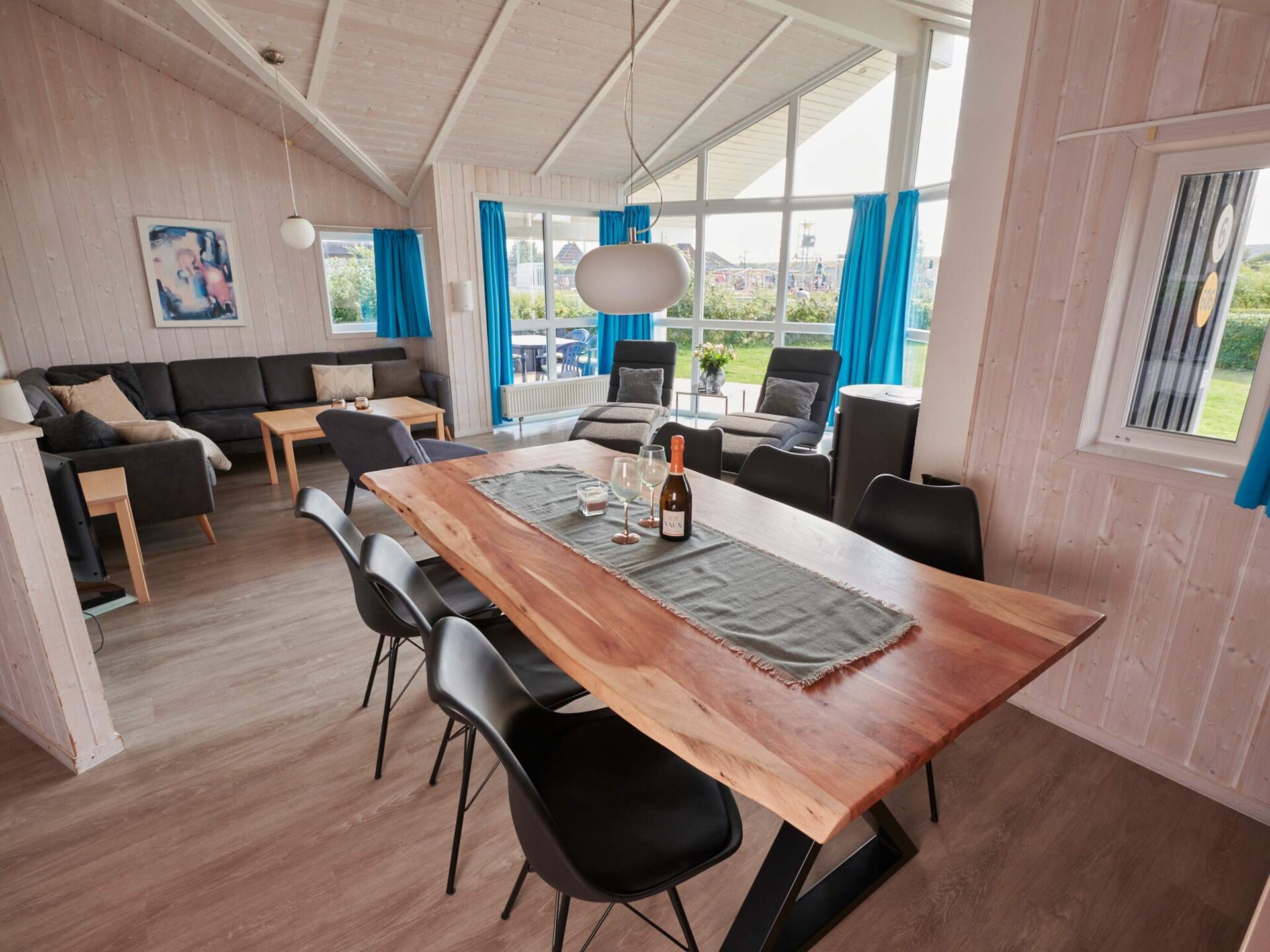 Vrijstaand vakantiehuis in Deense stijl met sauna, whirlpool en uitzicht op zee - foto 7
