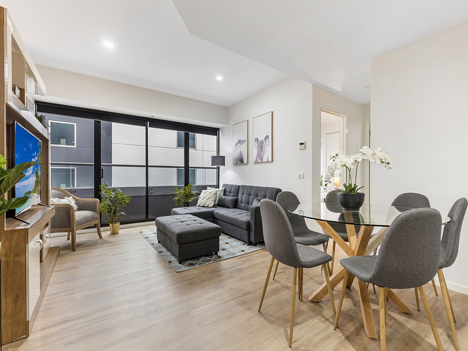 Stijlvol 2-slaapkamer appartement in Southbank met zwembad en gym - foto 4