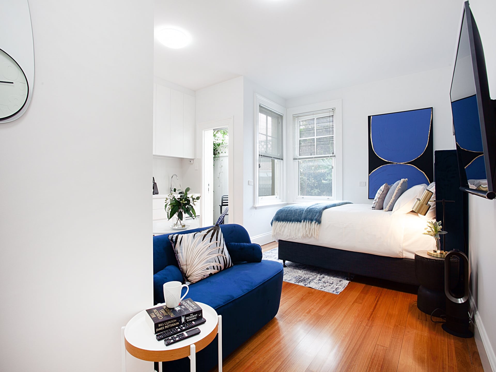 Licht studio-appartement in historische villa in Lewisham - foto 7