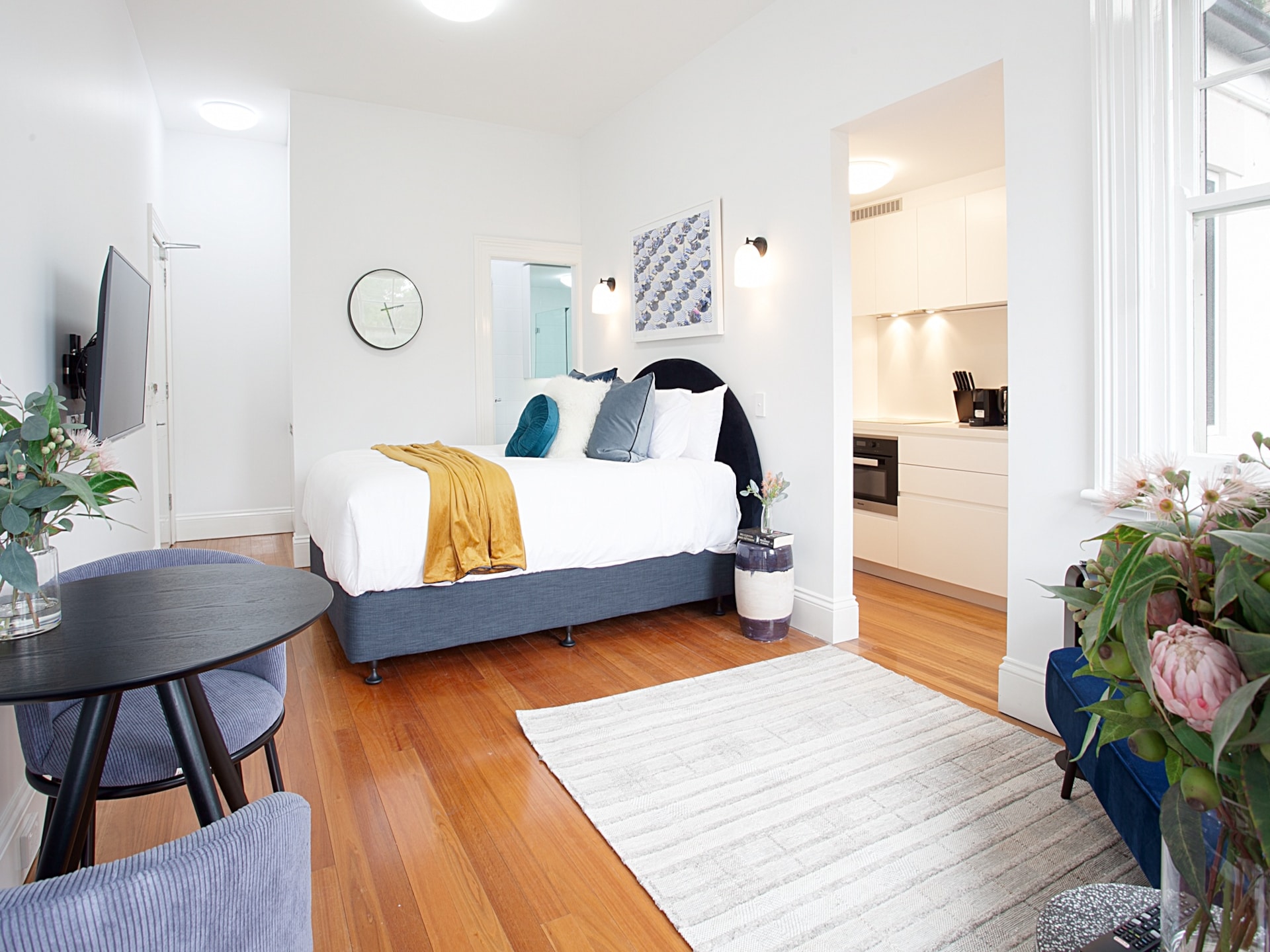 Sfeervolle studio in Edwardiaanse villa met balkon in Sydney's Inner West - foto 2