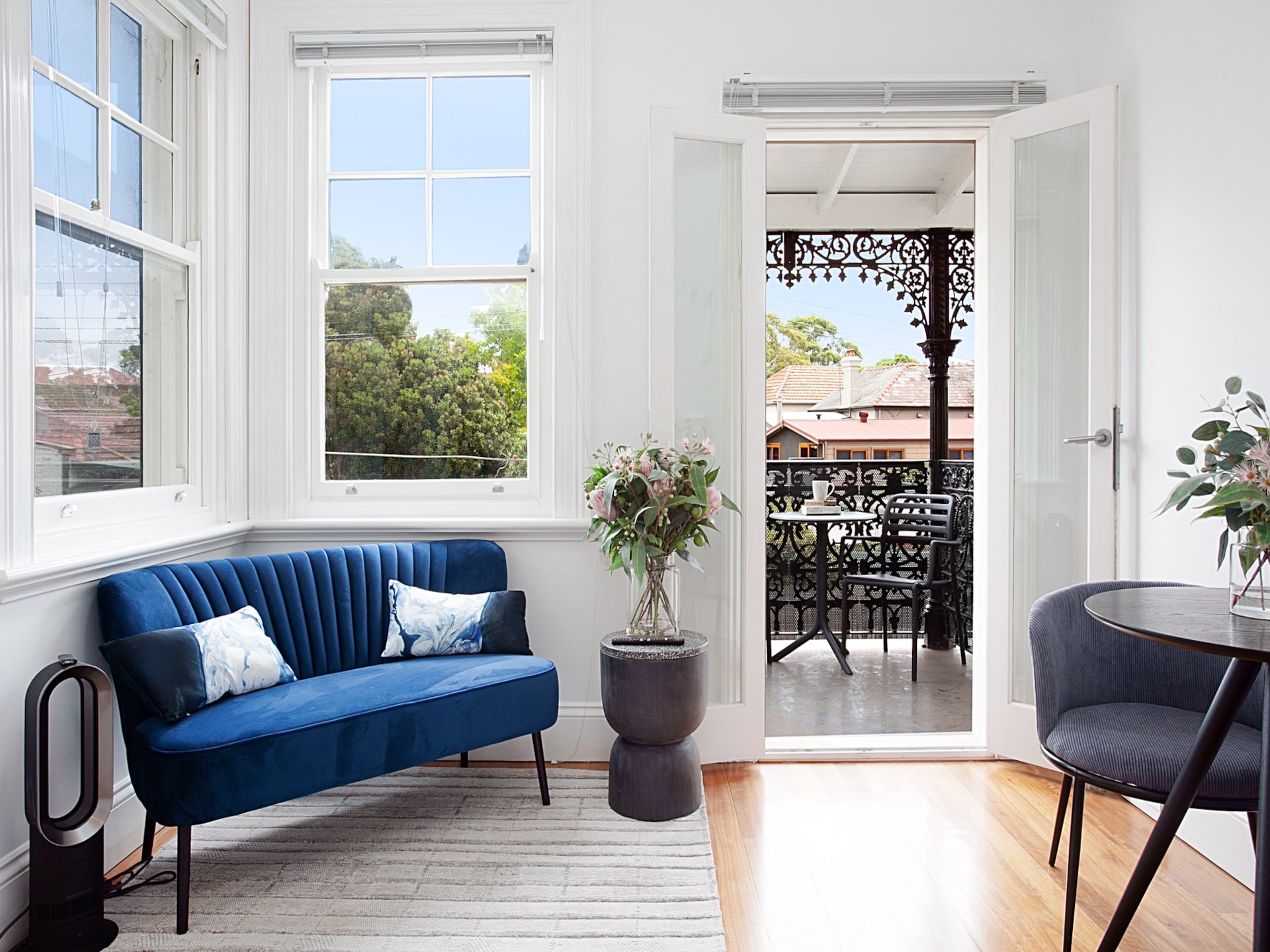 Sfeervolle studio in Edwardiaanse villa met balkon in Sydney's Inner West - foto 7