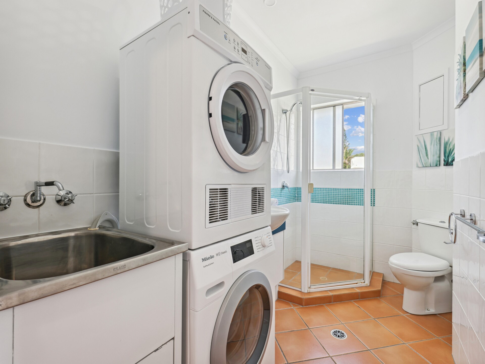 4-persoons appartement aan het strand in Point Arkwright - foto 12