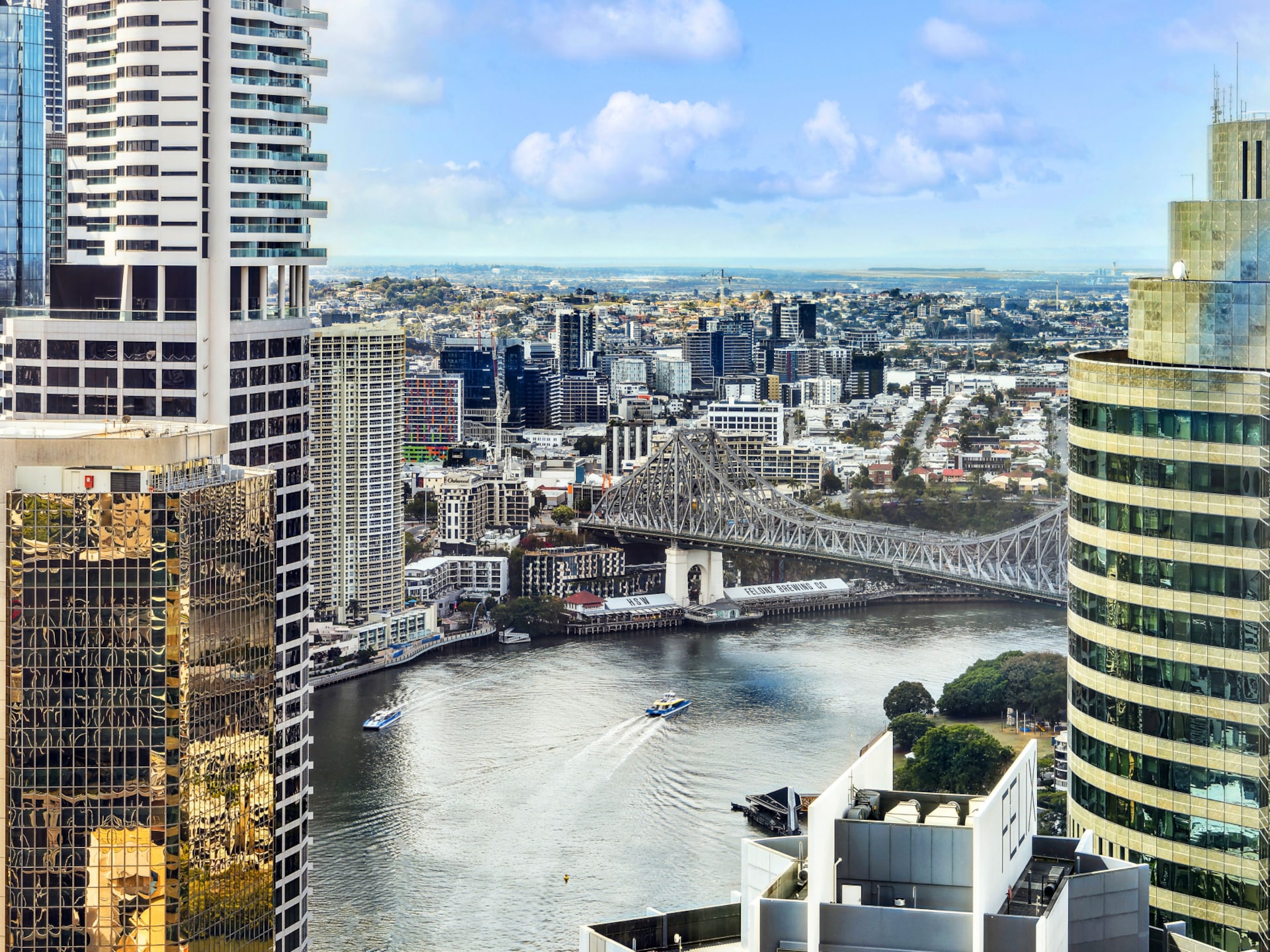 Modern appartement met panoramisch uitzicht in Brisbane City - foto 13