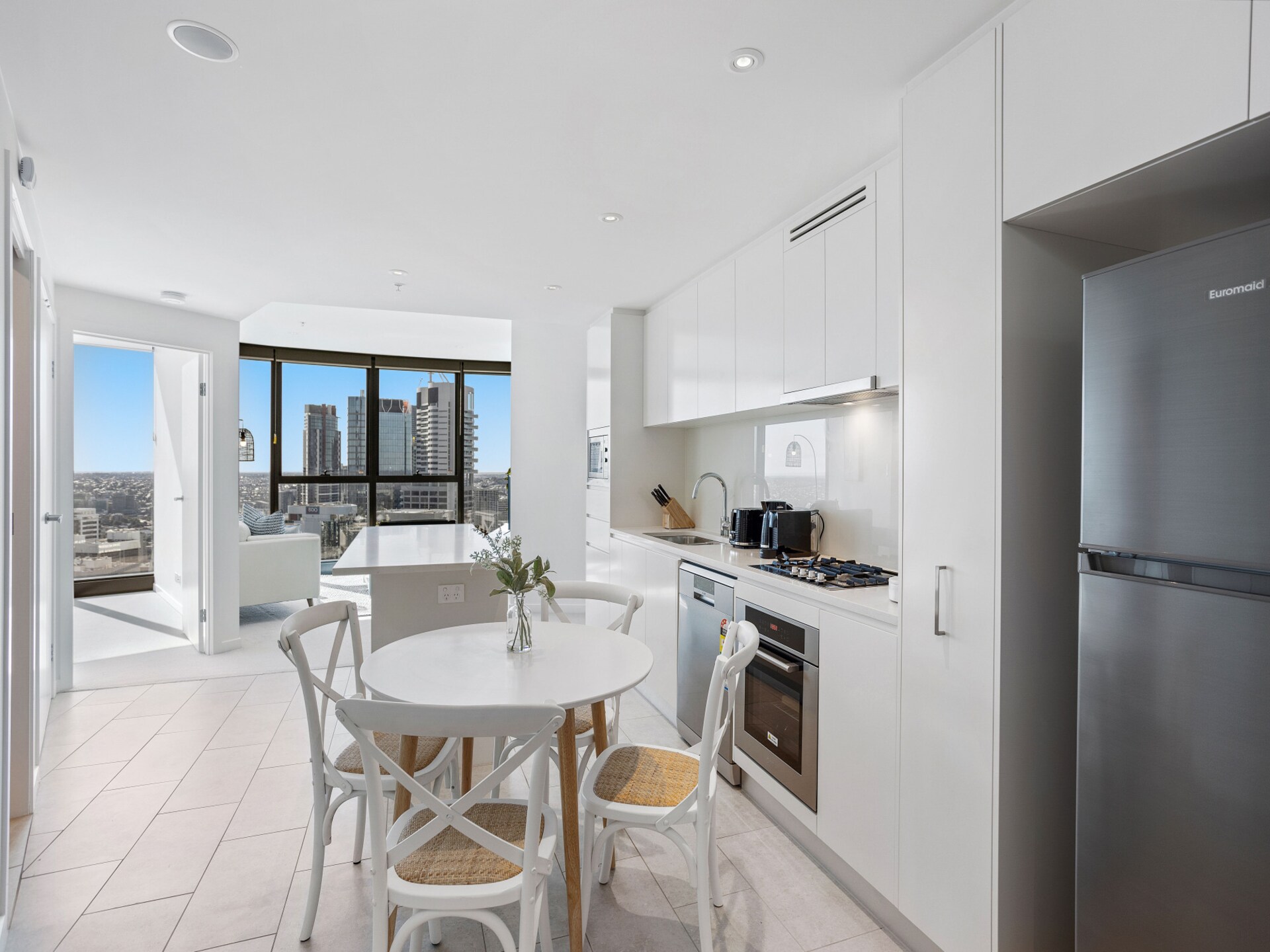 Modern appartement met panoramisch uitzicht in Brisbane City - foto 8