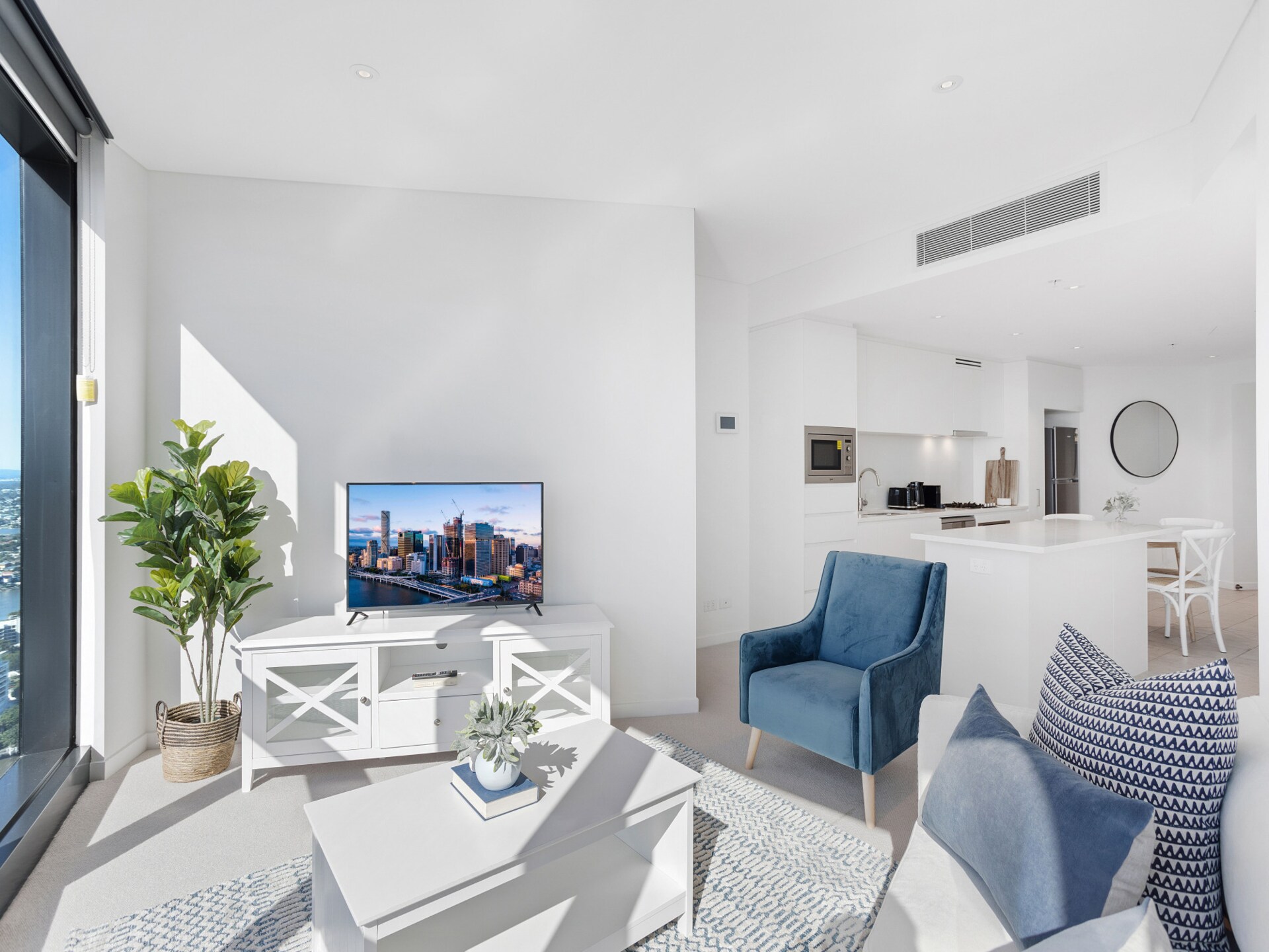 Modern appartement met panoramisch uitzicht in Brisbane City - foto 7