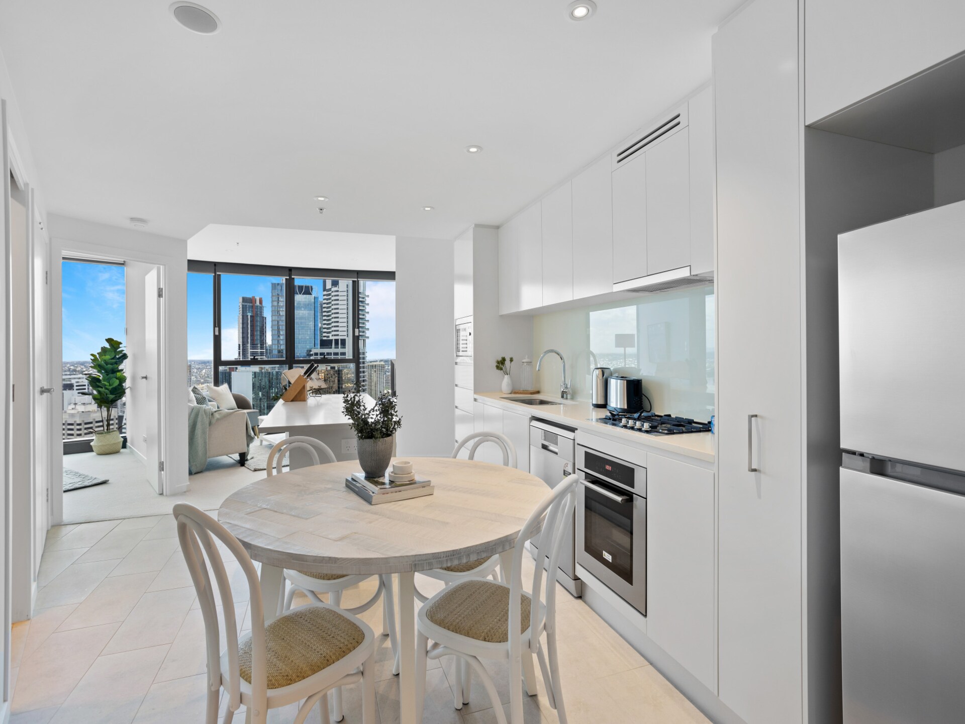 Modern appartement in Brisbane City met stadsuitzicht en zwembad - foto 6