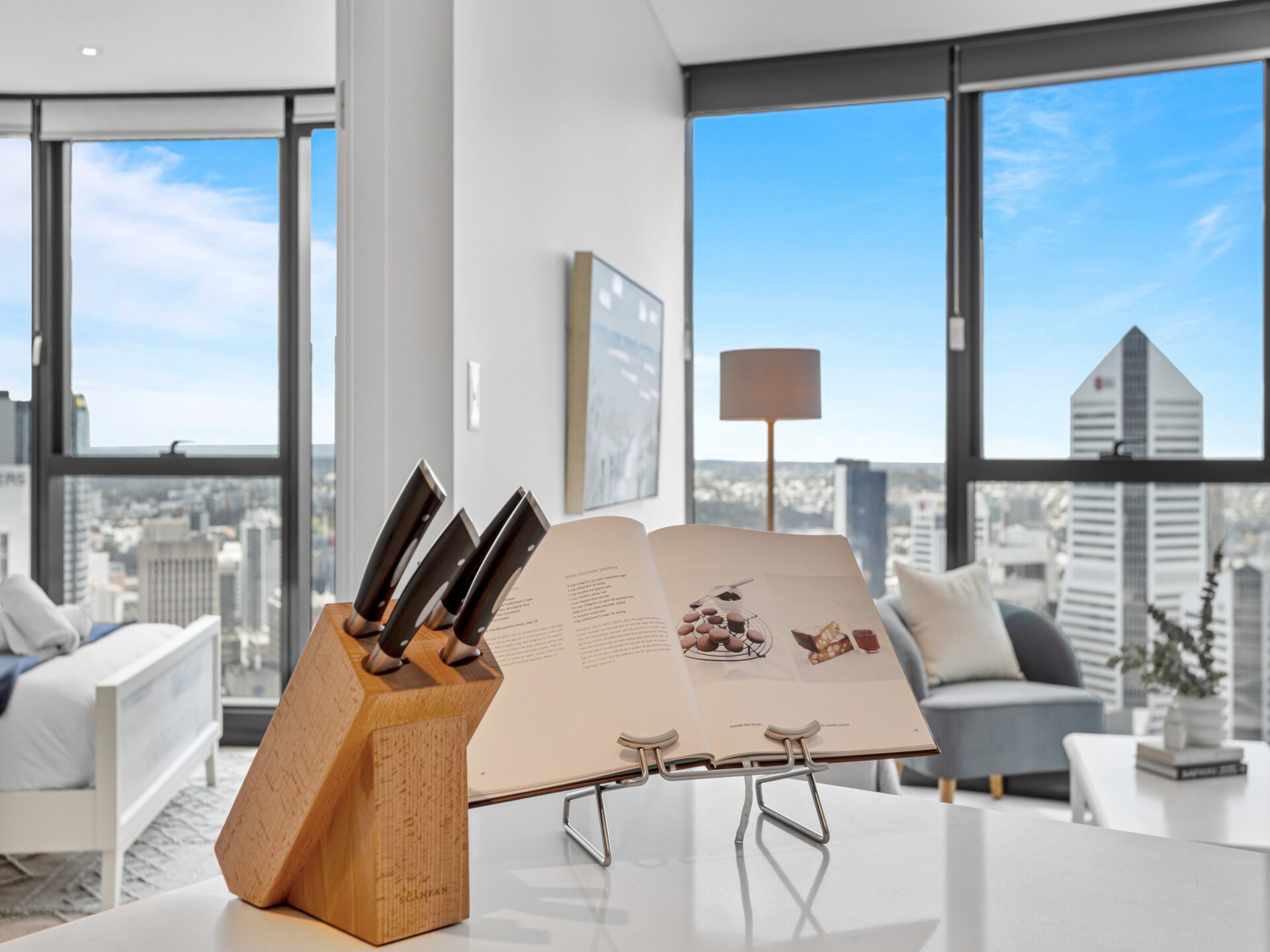 Modern appartement in Brisbane City met stadsuitzicht en zwembad - foto 7