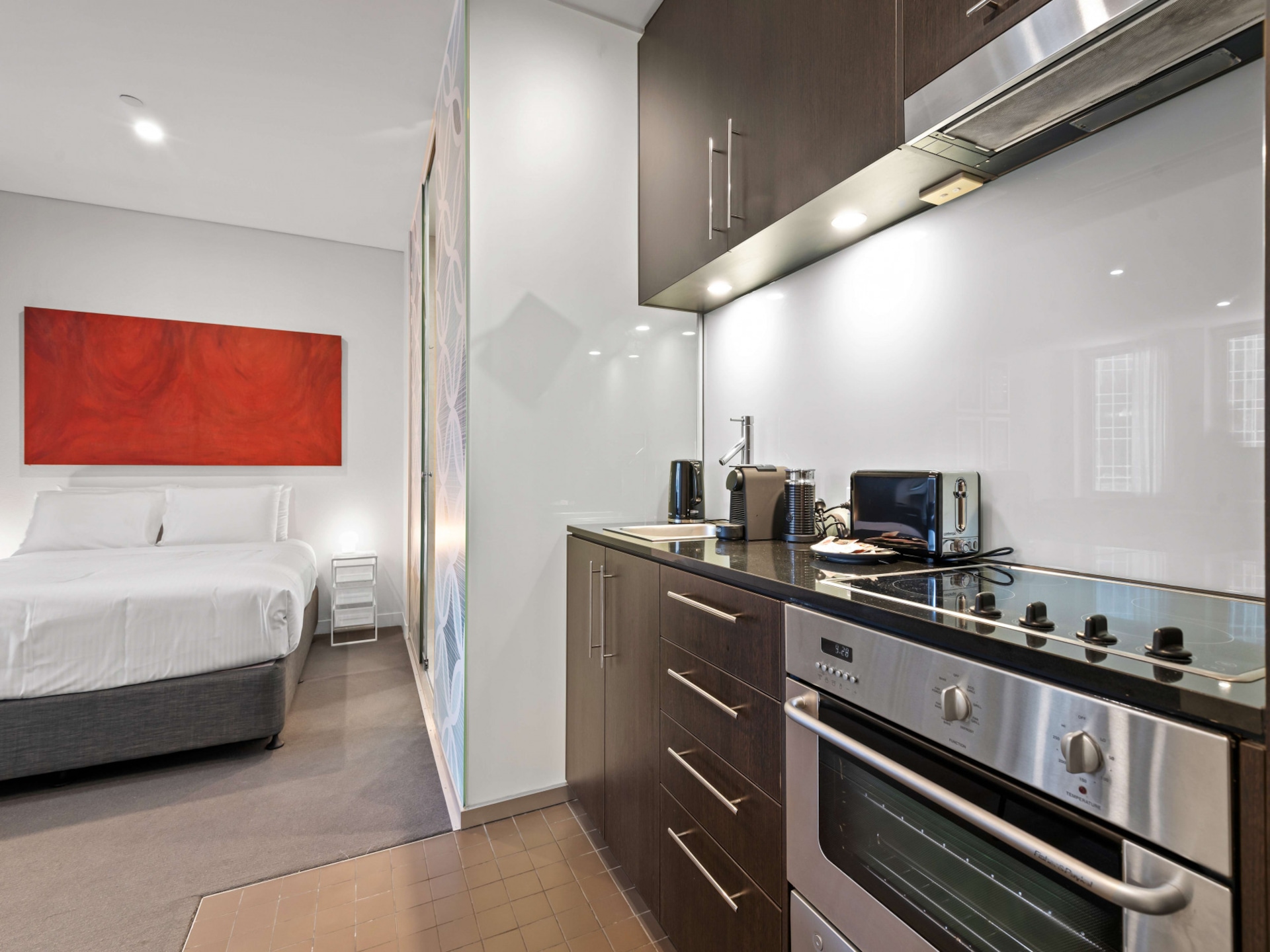 Modern en licht studio-appartement in het centrum van Melbourne - foto 7