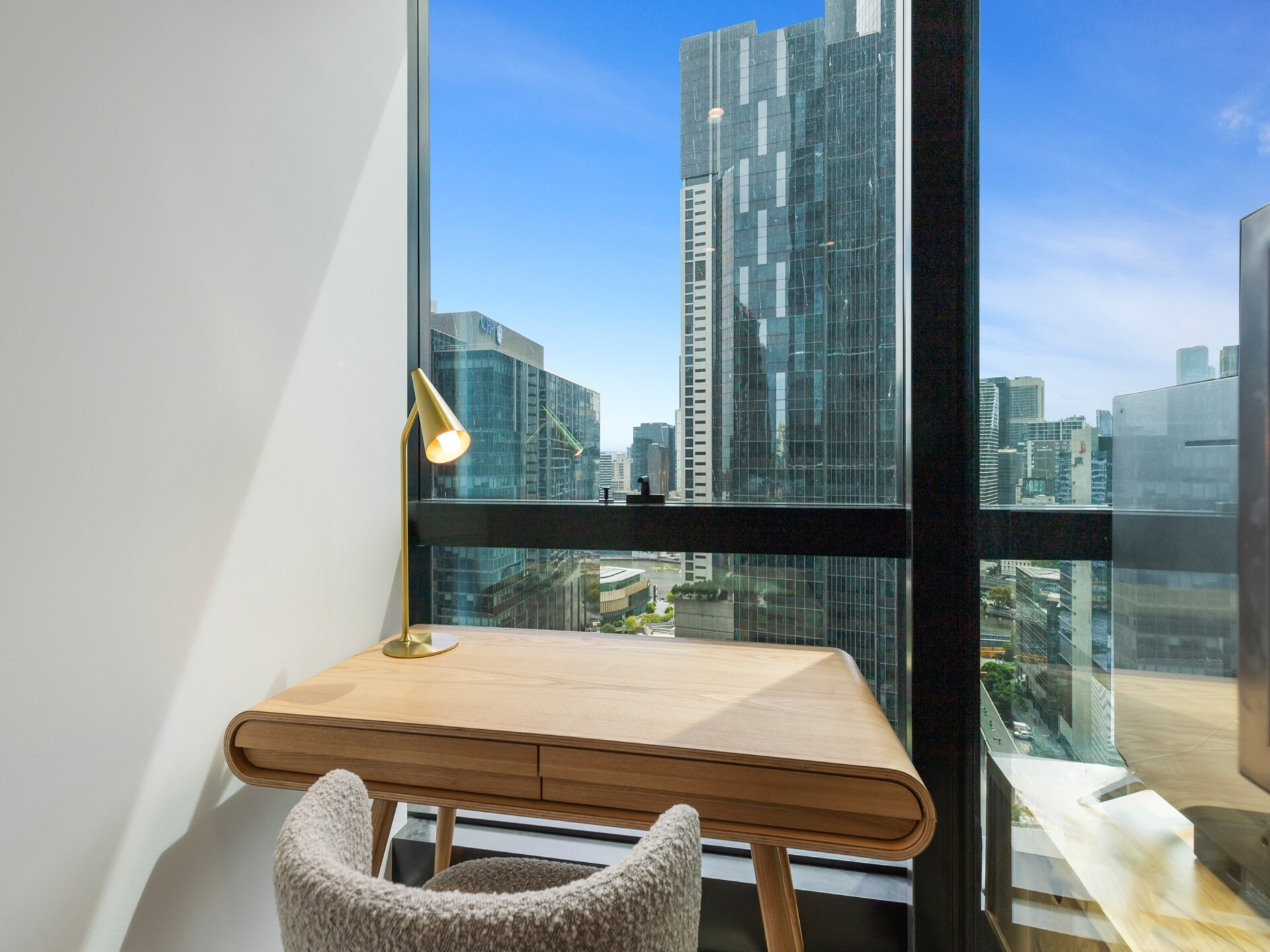 Modern appartement in Southbank met uitzicht op de skyline - foto 5