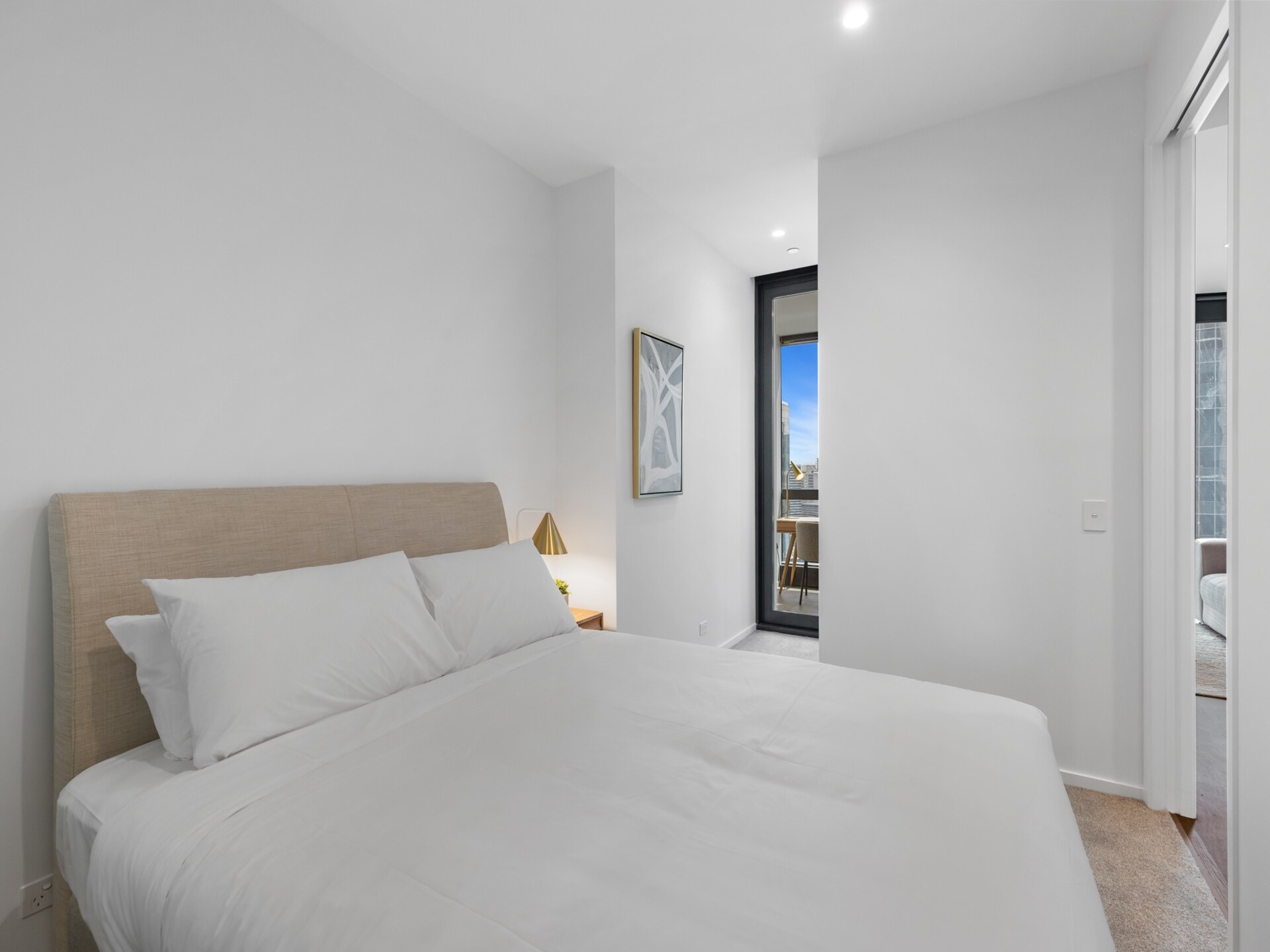 Modern appartement in Southbank met uitzicht op de skyline - foto 10
