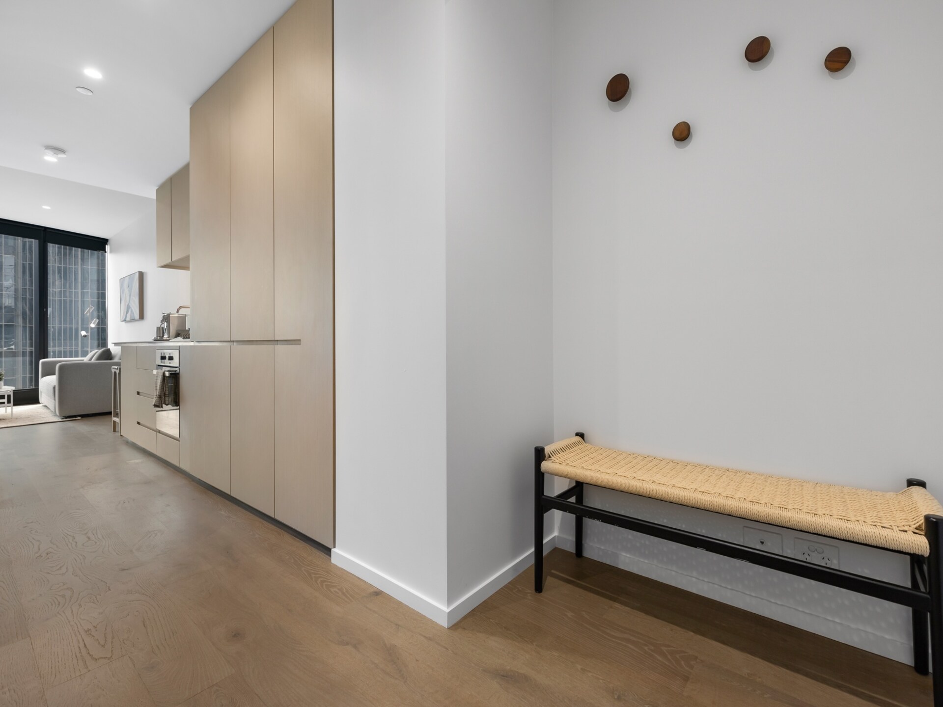 Modern appartement in Southbank met uitzicht op de skyline - foto 8