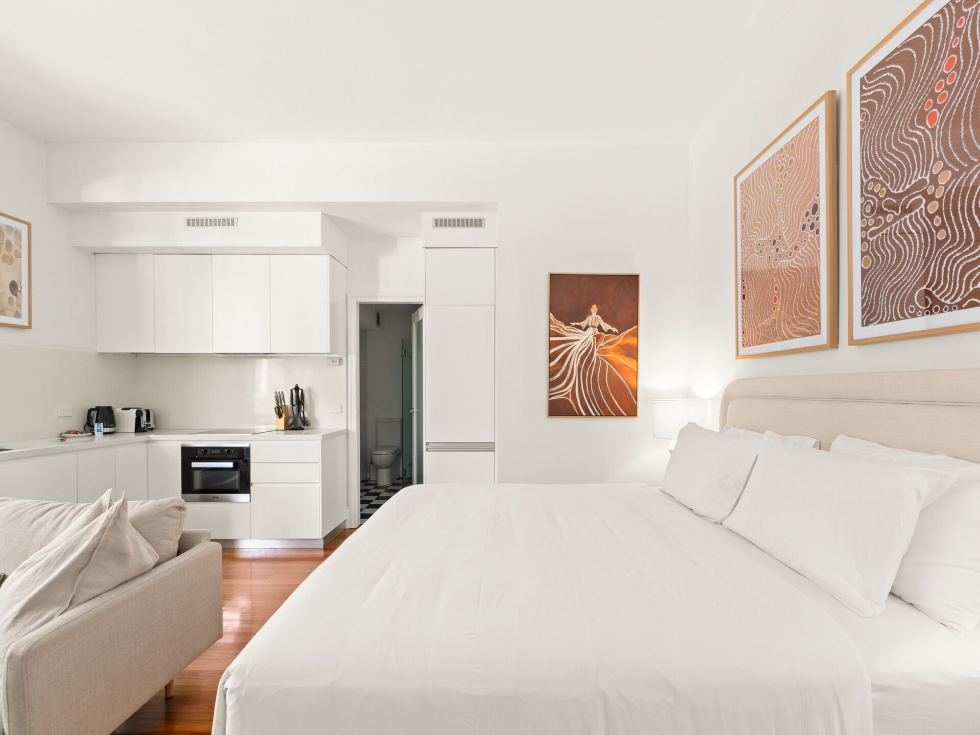 Licht studio-appartement in de Inner West, vlak bij station Lewisham - foto 14