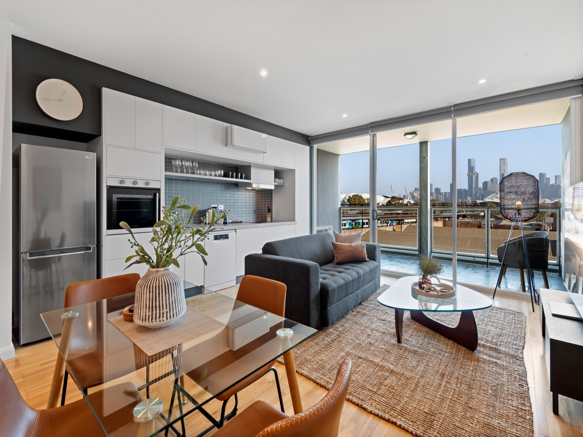 Modern appartement in Richmond met uitzicht op de skyline - foto 8