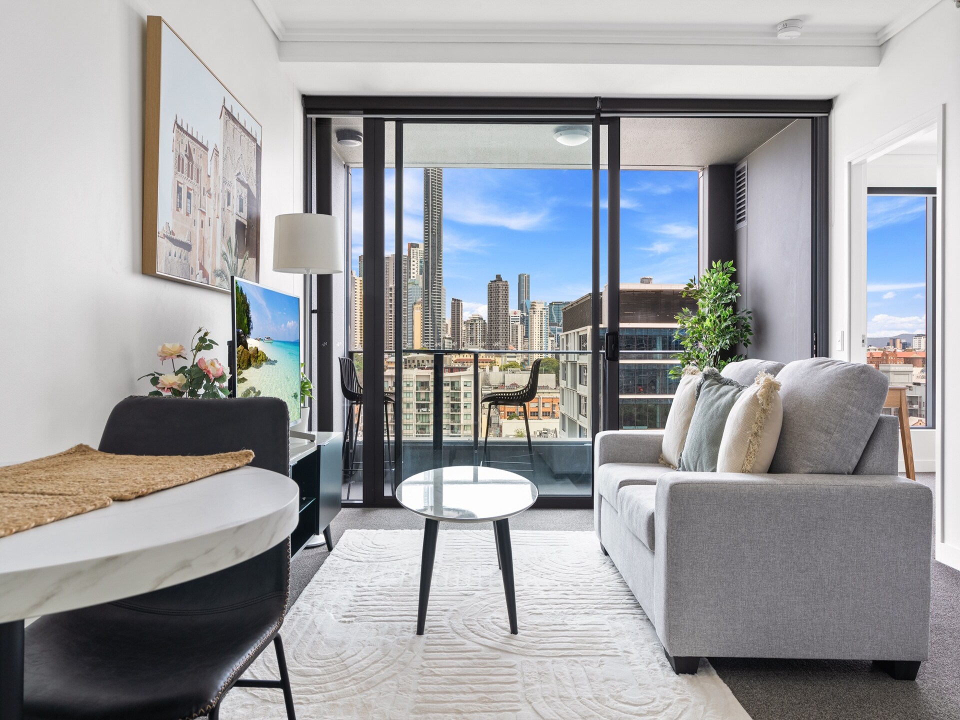 Modern appartement in Fortitude Valley met zwembad en uitzicht - foto 6