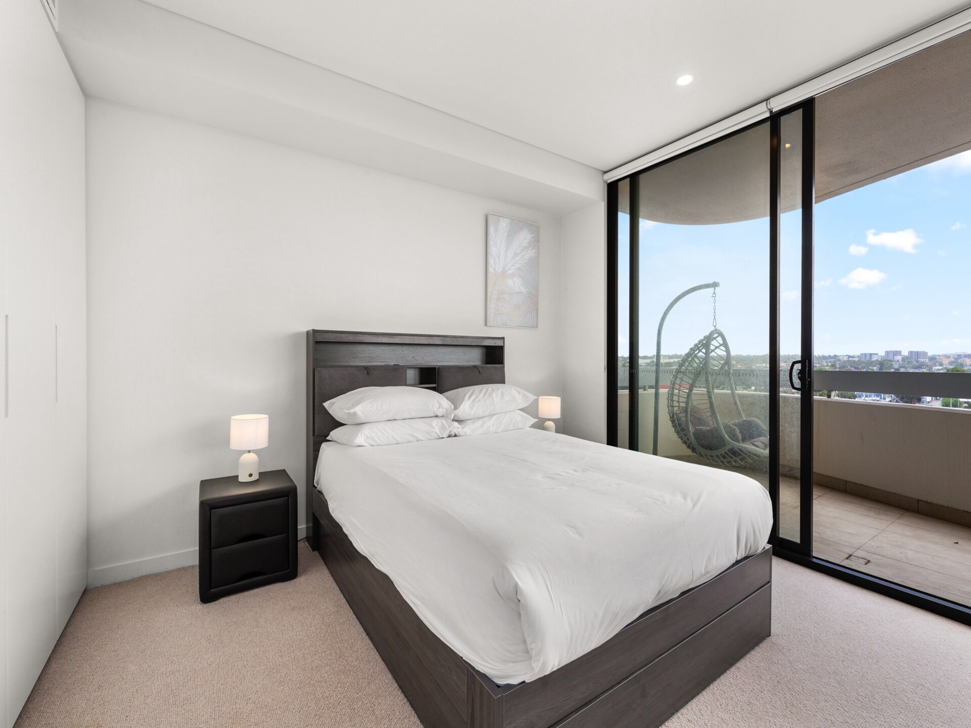 Luxe appartement in Lidcombe: modern design, balkon en BBQ bij Sydney Olympic Park - foto 12