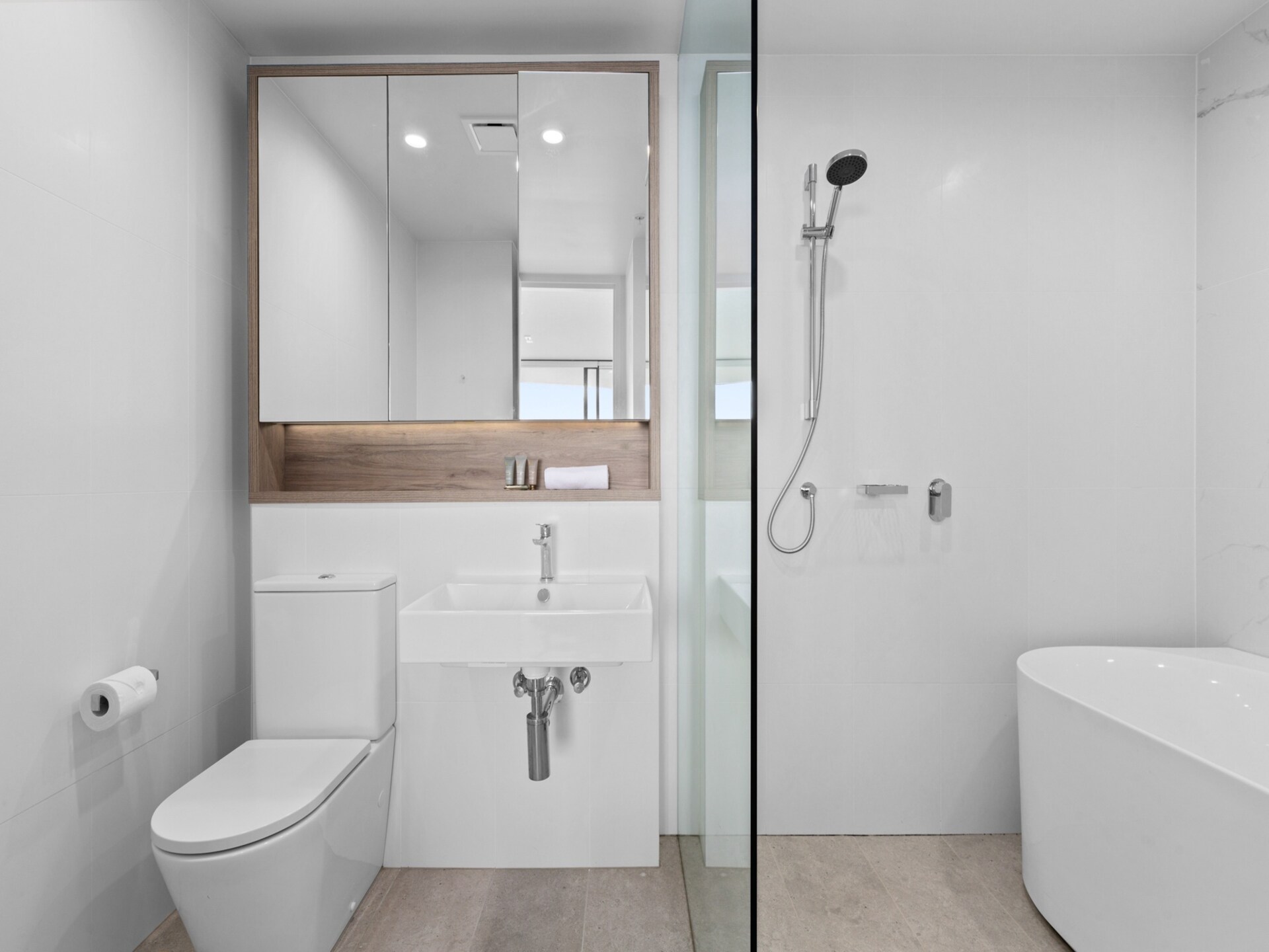Luxe appartement in Lidcombe: modern design, balkon en BBQ bij Sydney Olympic Park - foto 13