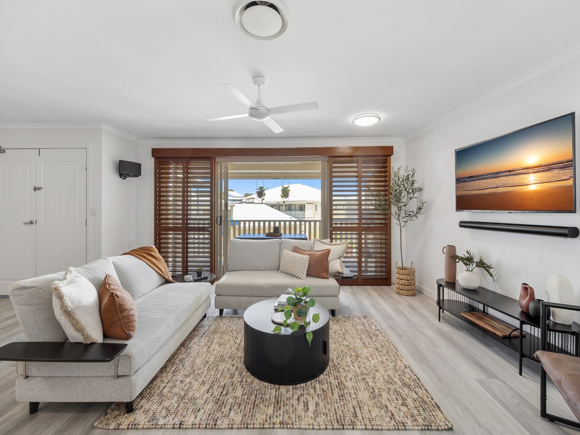 Ruim appartement in Coolum Beach met balkon en BBQ - foto 7