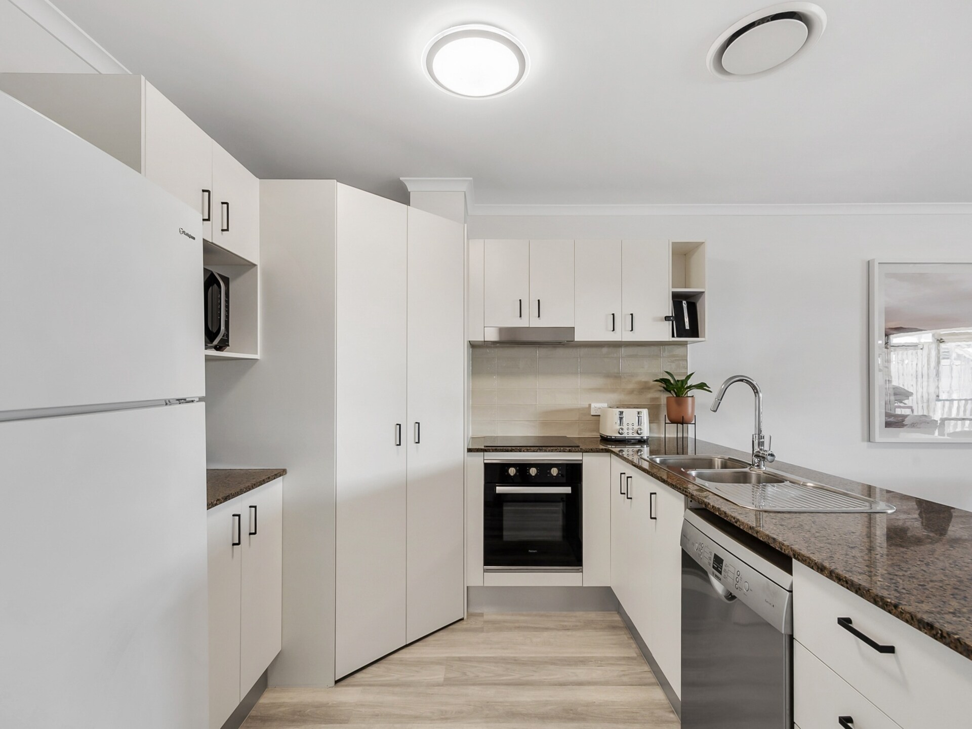 Ruim appartement in Coolum Beach met balkon en BBQ - foto 13
